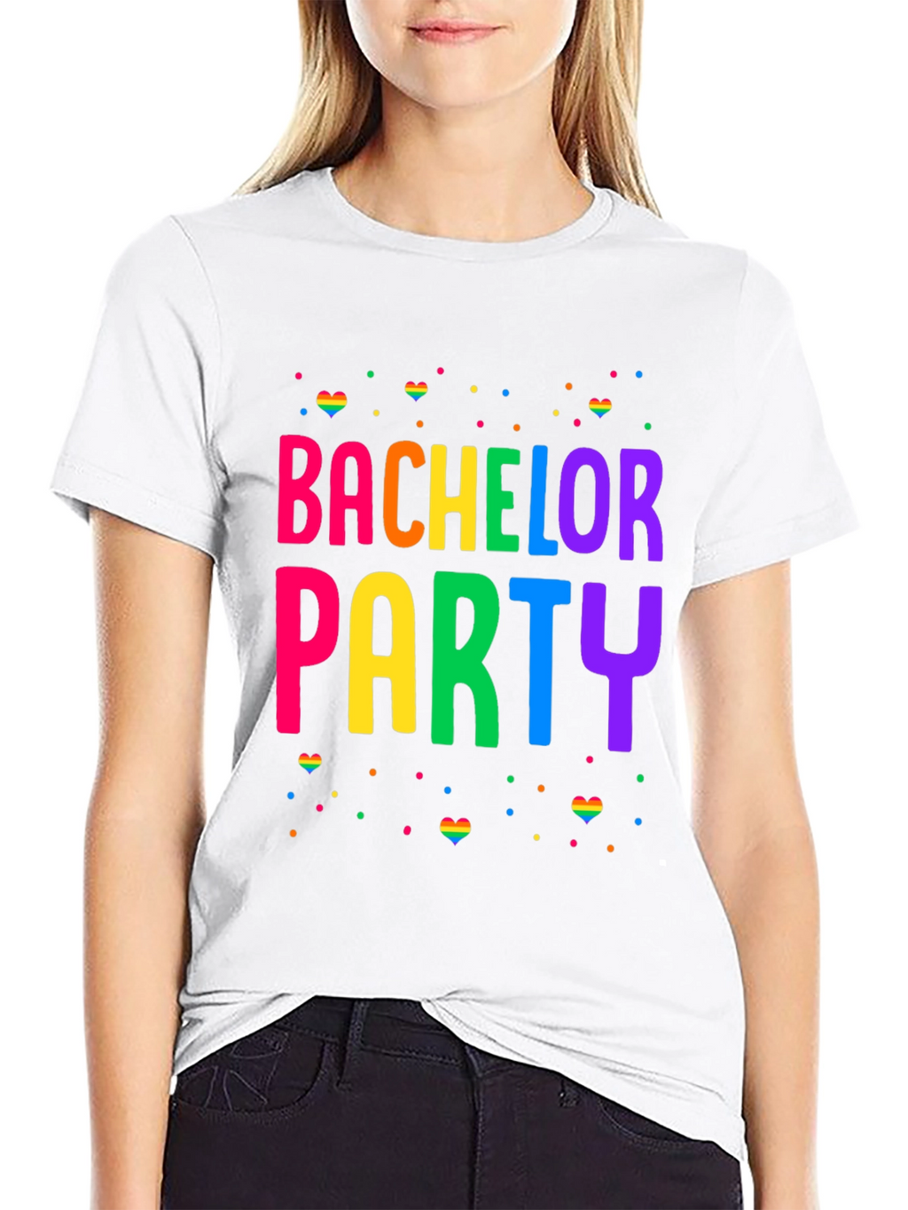 Bachelor Party Rainbow Pride T-Shirt