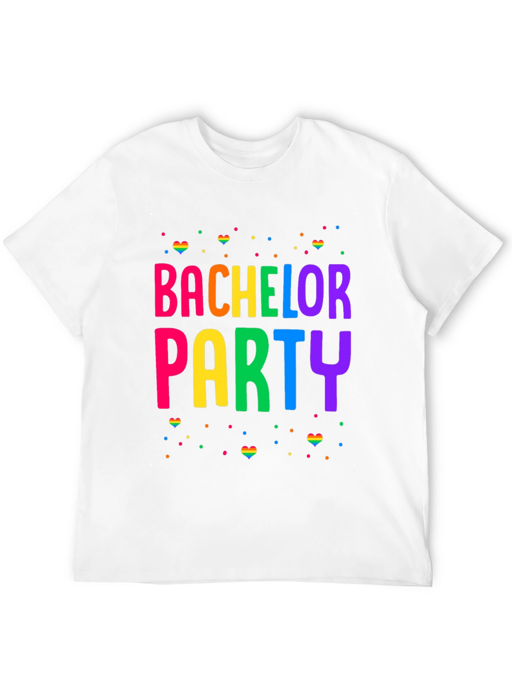 Bachelor Party Rainbow Pride T-Shirt