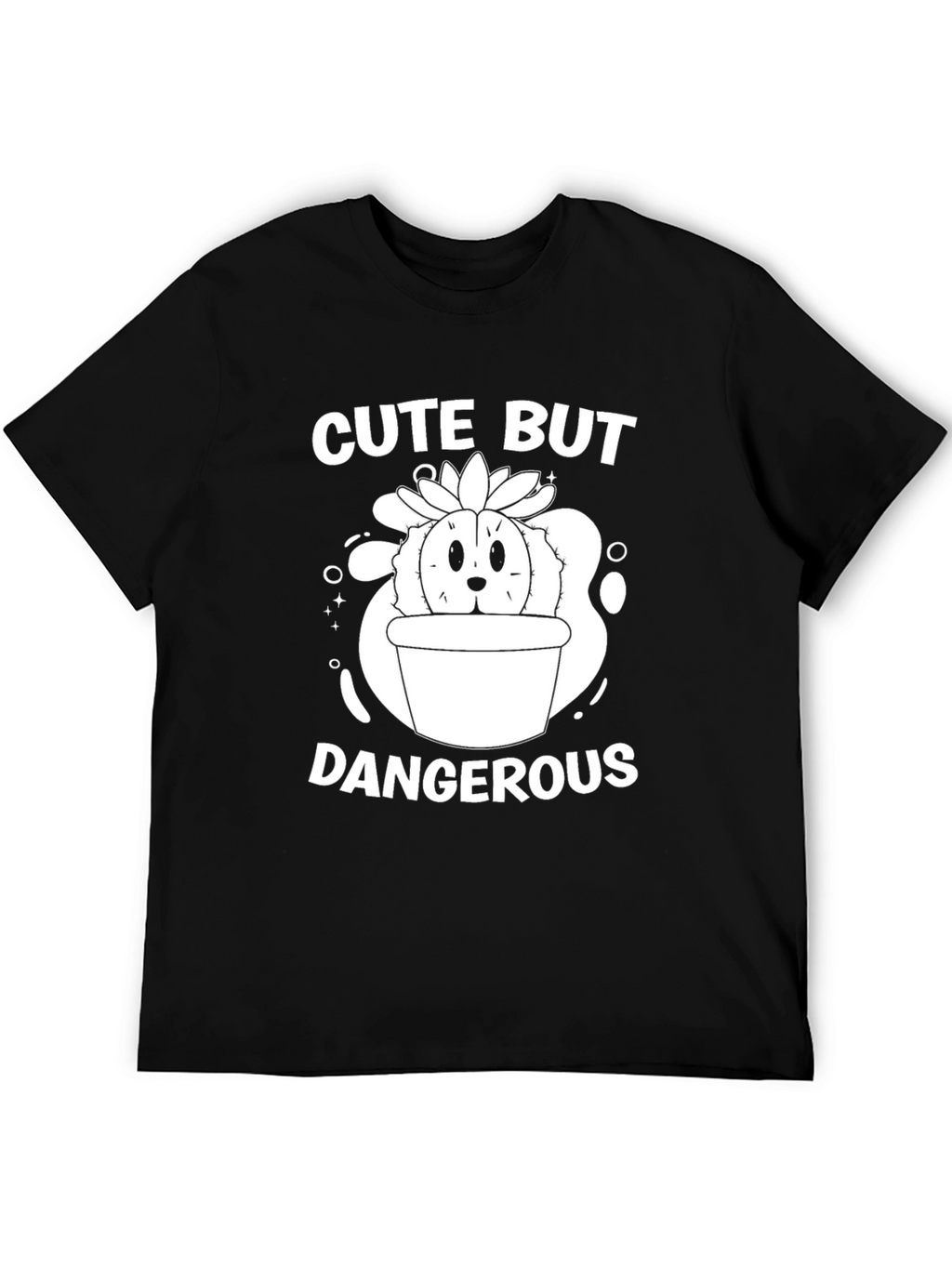 Cute But Dangerous Cactus Graphic Tee
