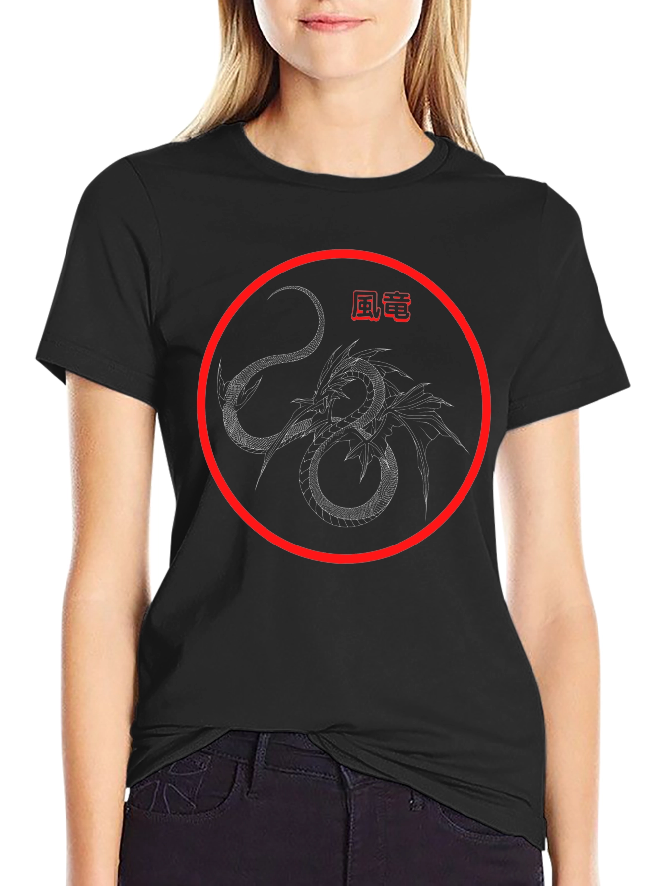 Dragon Graphic Tee - Stylish Asian Inspired Design