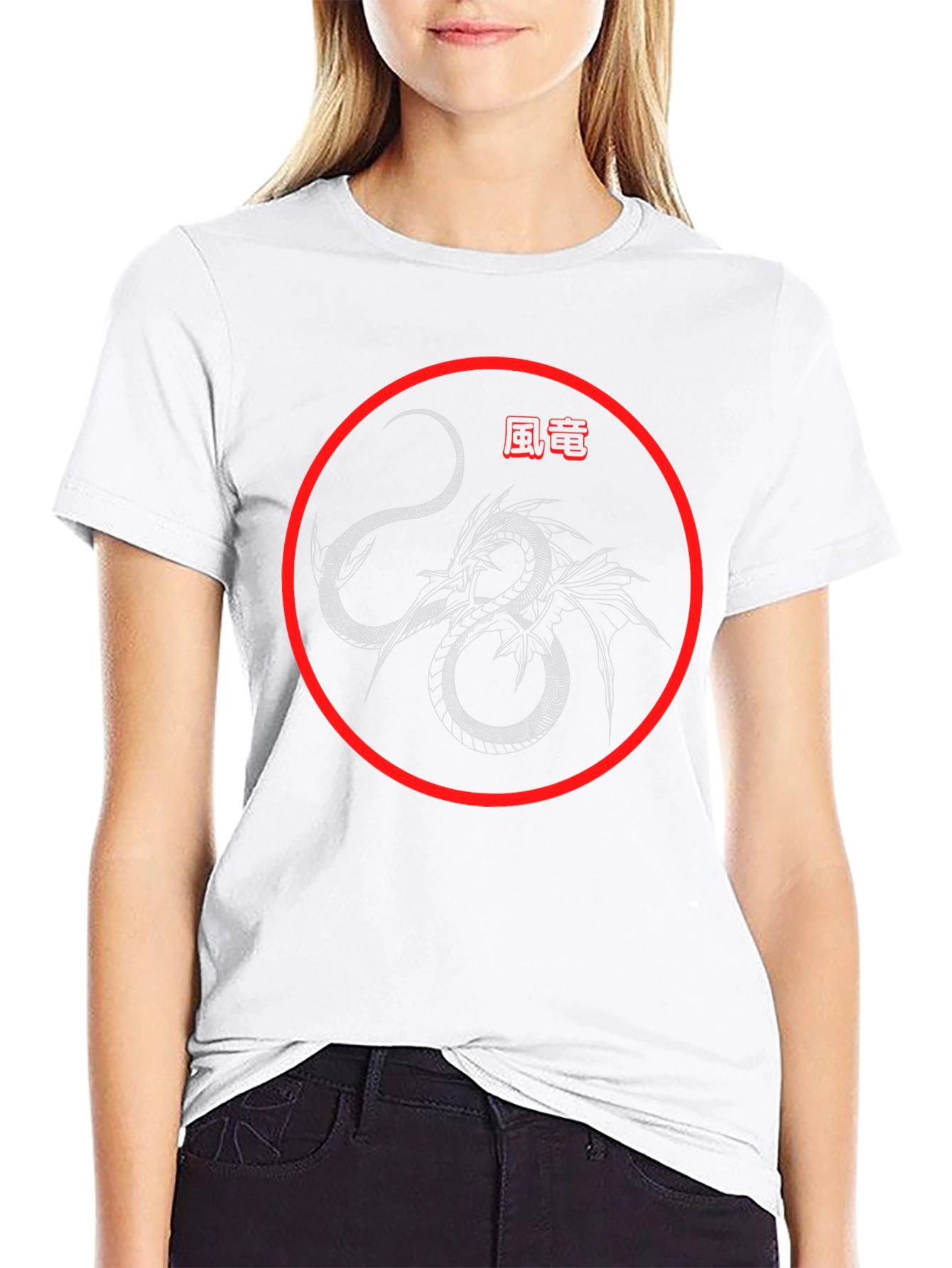 Dragon Graphic Tee - Stylish Asian Inspired Design