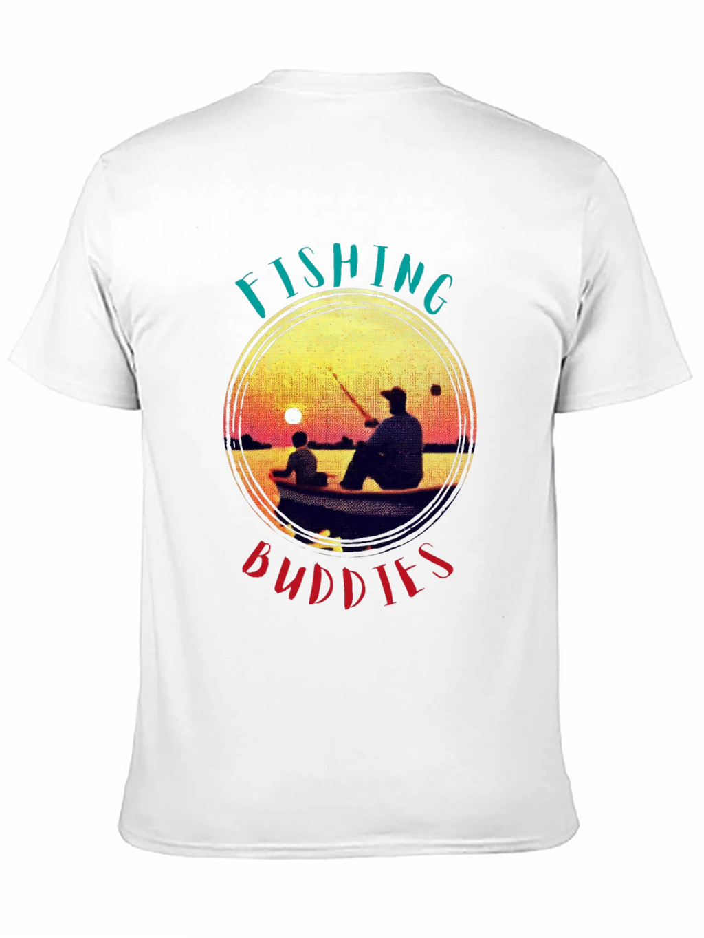Fishing Buddies Graphic Tee - Father & Son