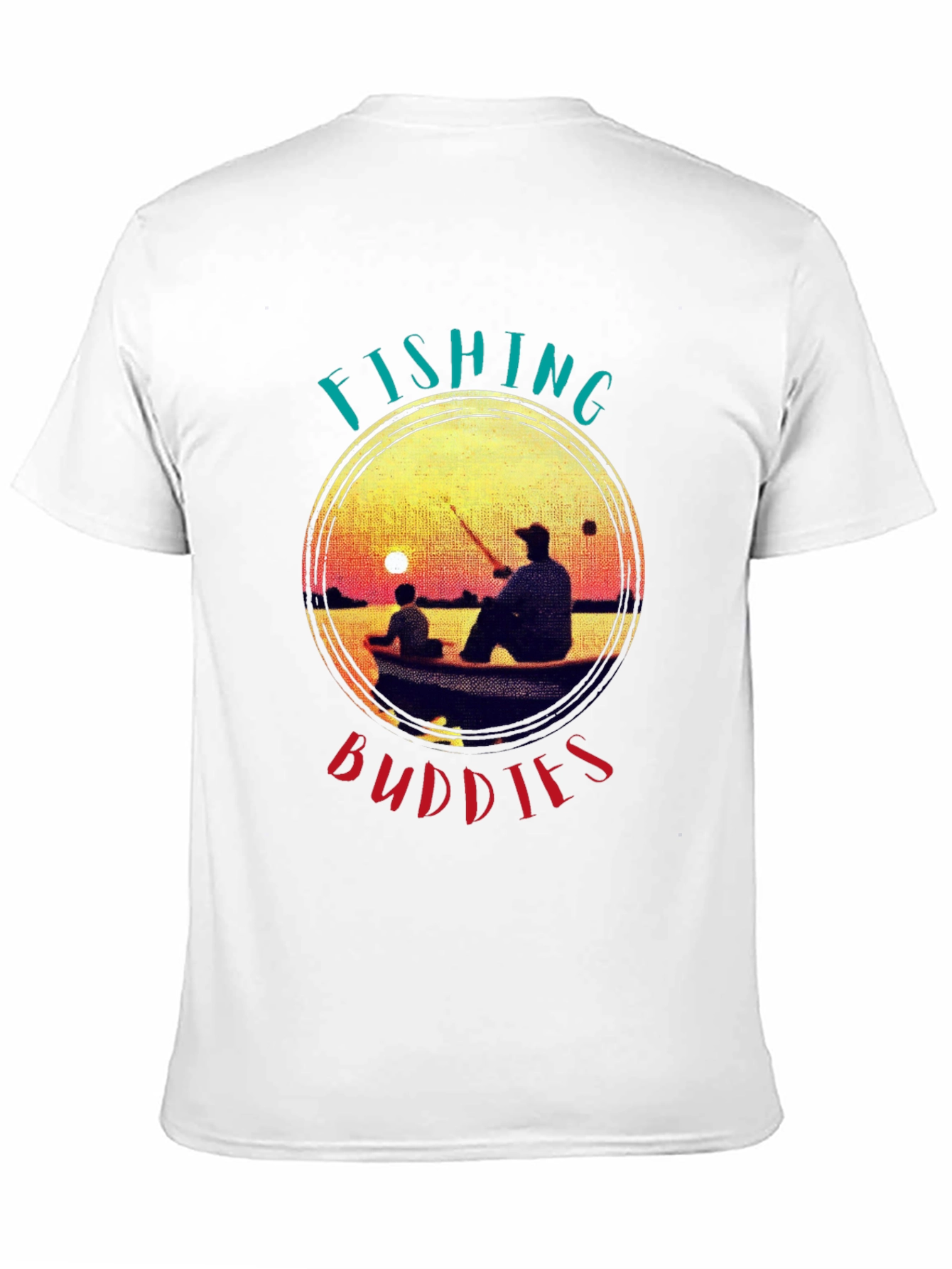 Fishing Buddies Graphic Tee - Father & Son