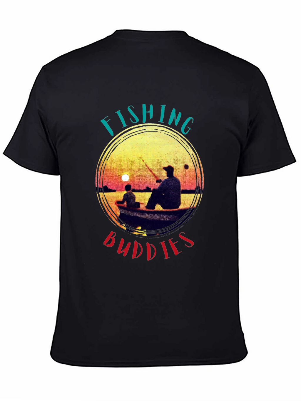 Fishing Buddies Graphic Tee - Father & Son