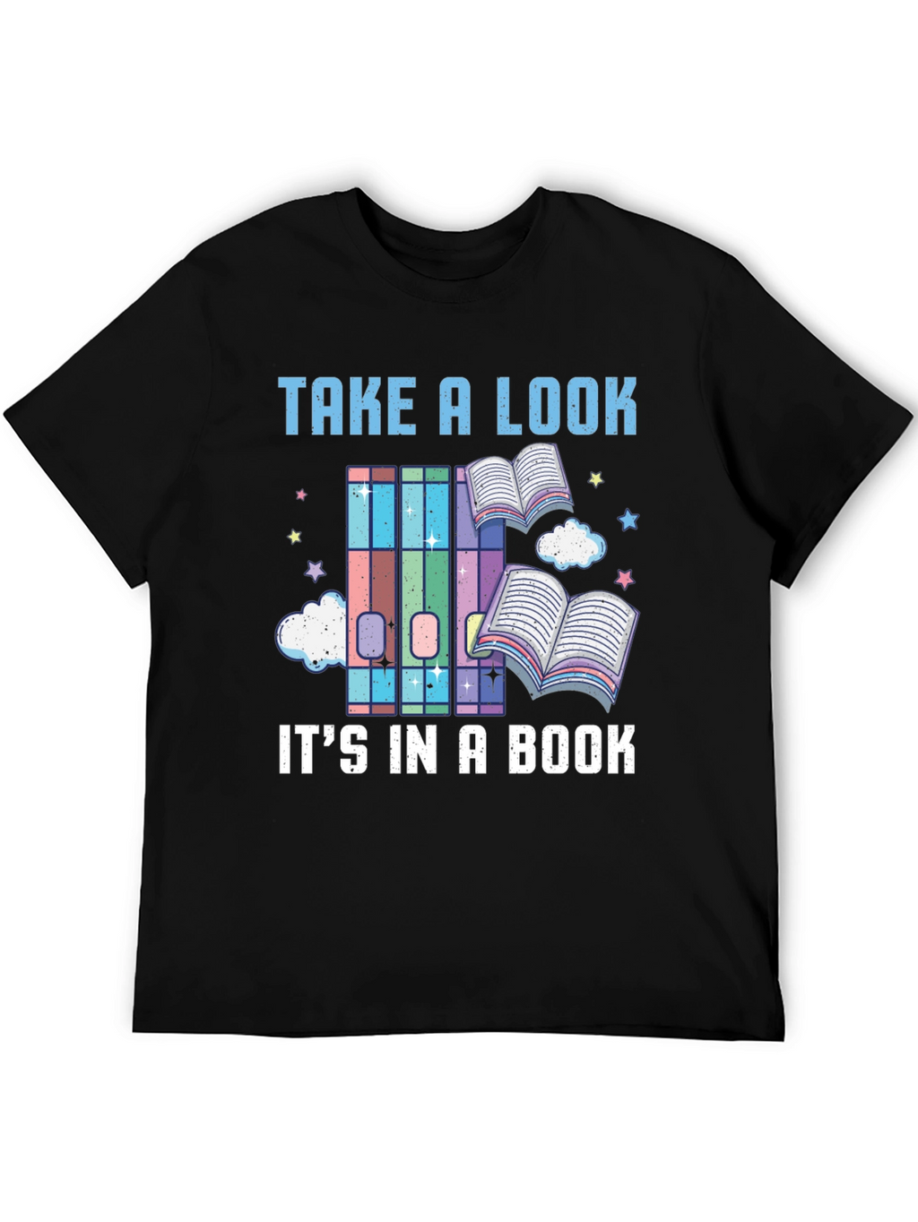 Take a Look Its in a Book Novelty T-Shirt