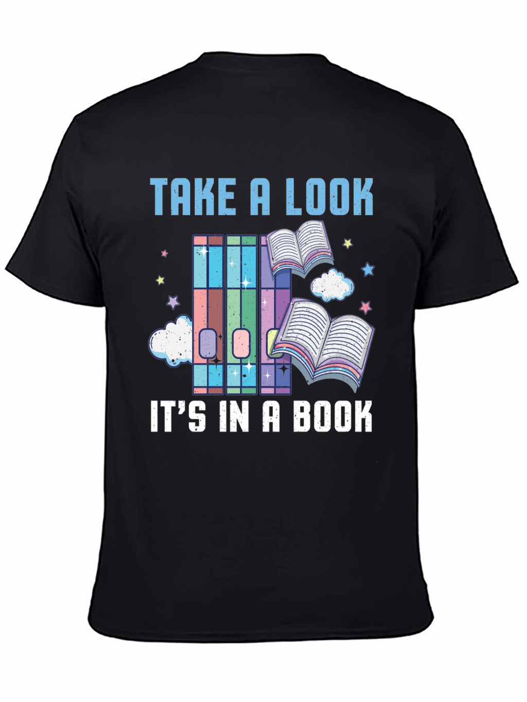Take a Look Its in a Book Novelty T-Shirt