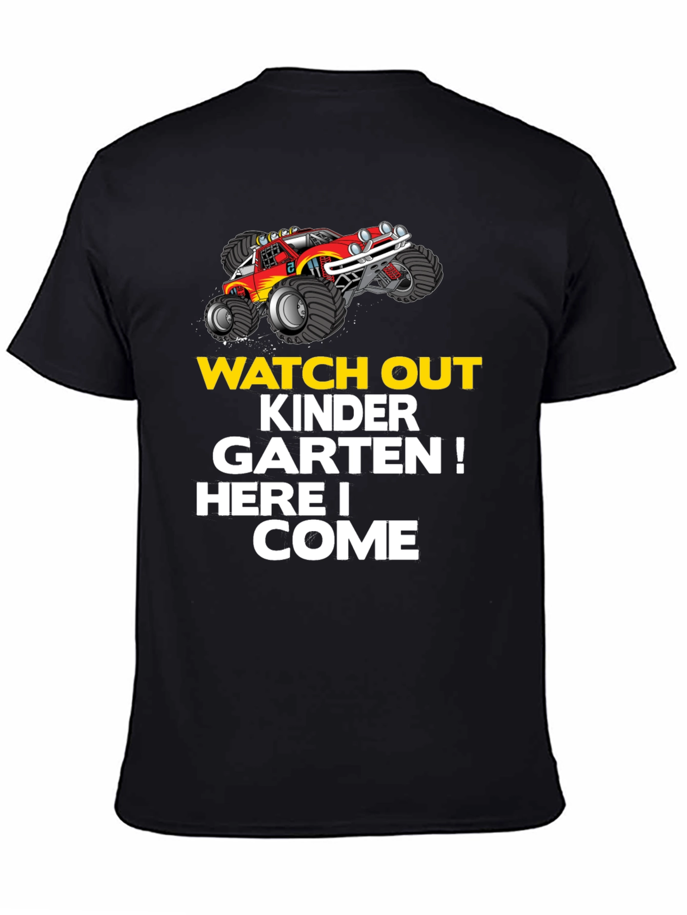 Kindergarten Ready! Monster Truck T-Shirt