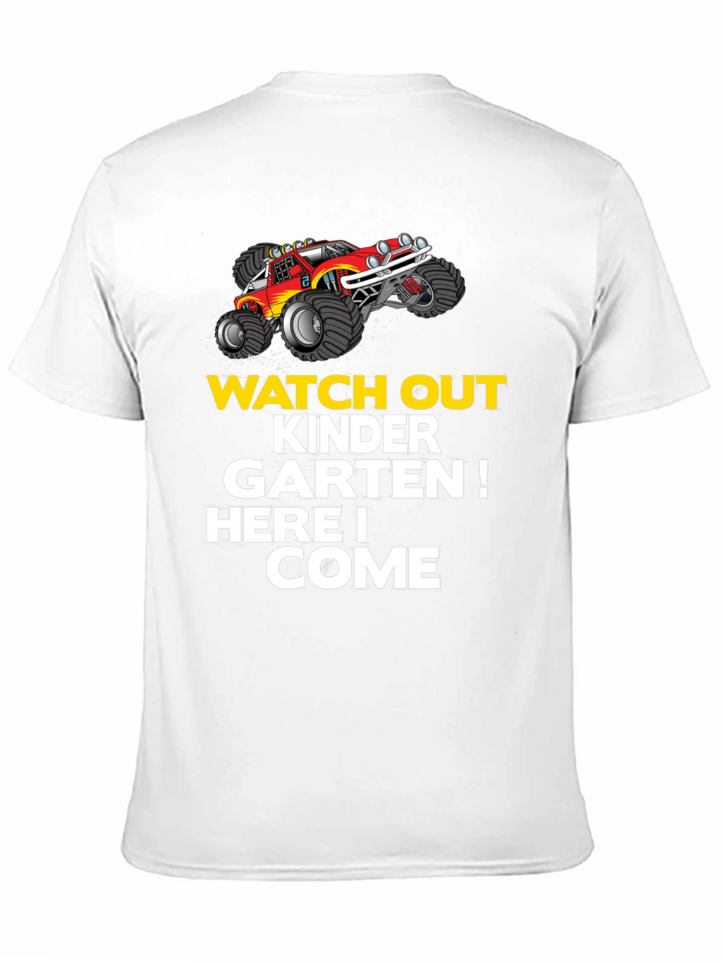Kindergarten Ready! Monster Truck T-Shirt
