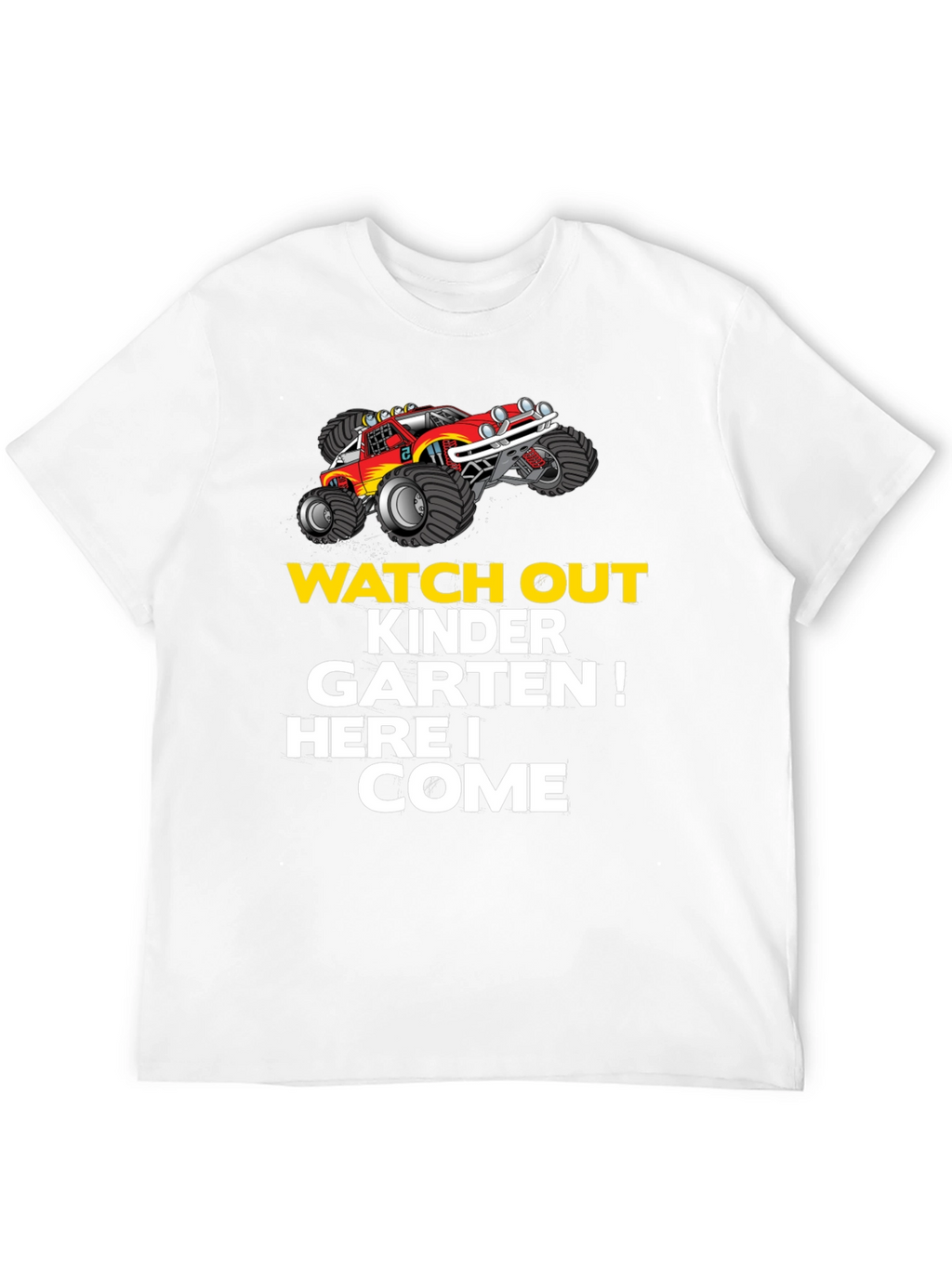Kindergarten Ready! Monster Truck T-Shirt