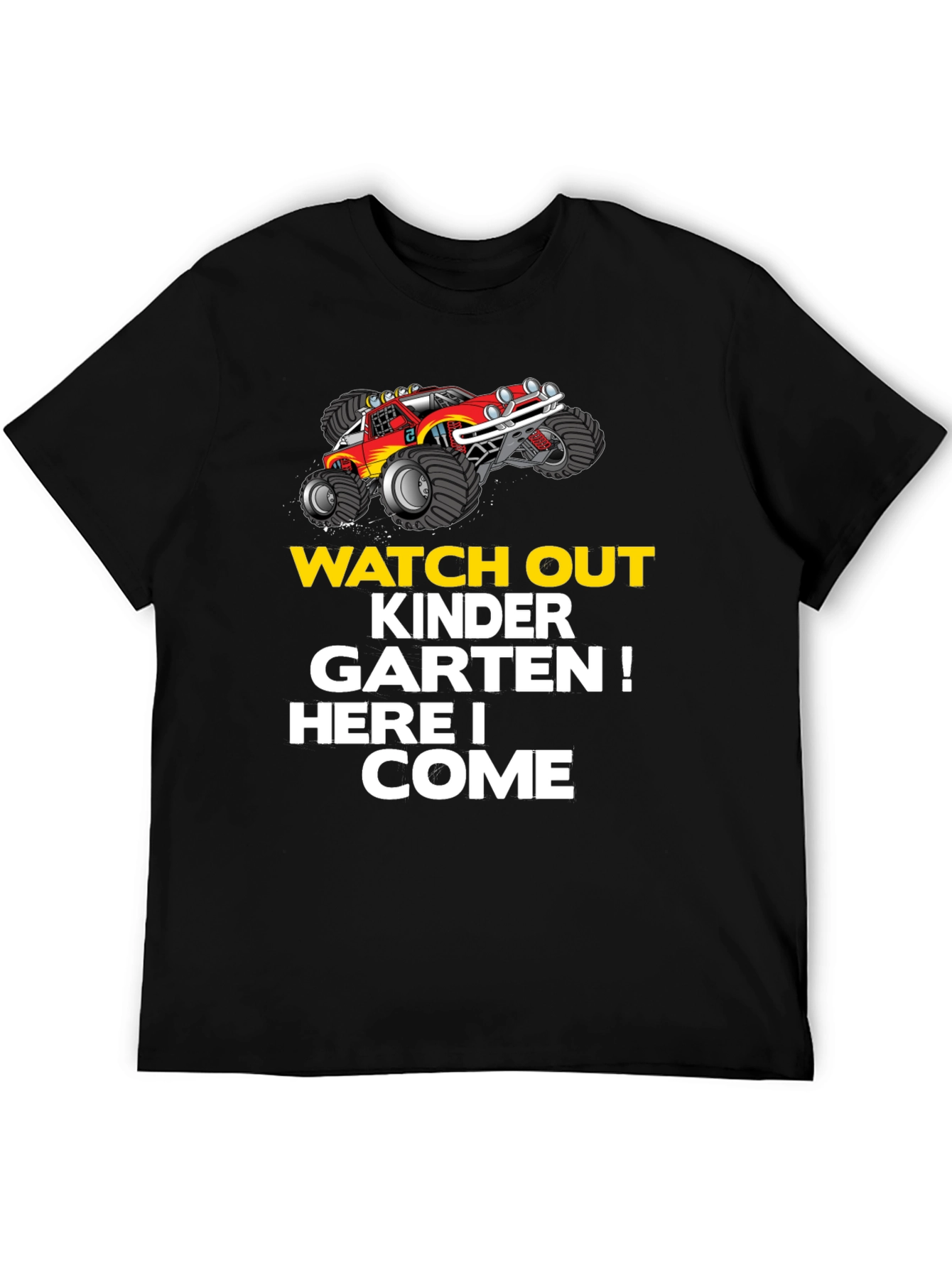 Kindergarten Ready! Monster Truck T-Shirt