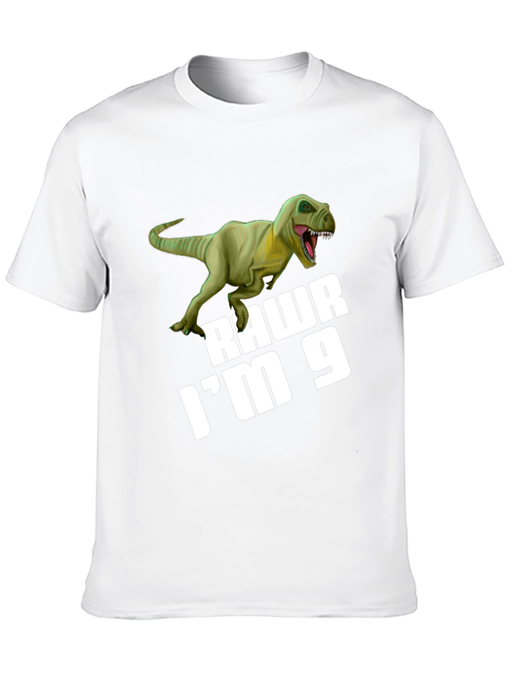 Rawr Im 9 T-Rex Birthday T-Shirt