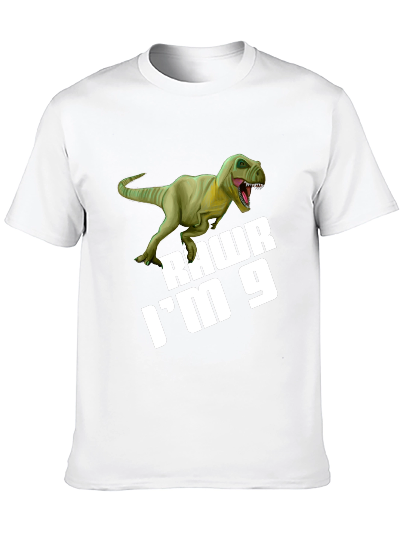 Rawr Im 9 T-Rex Birthday T-Shirt