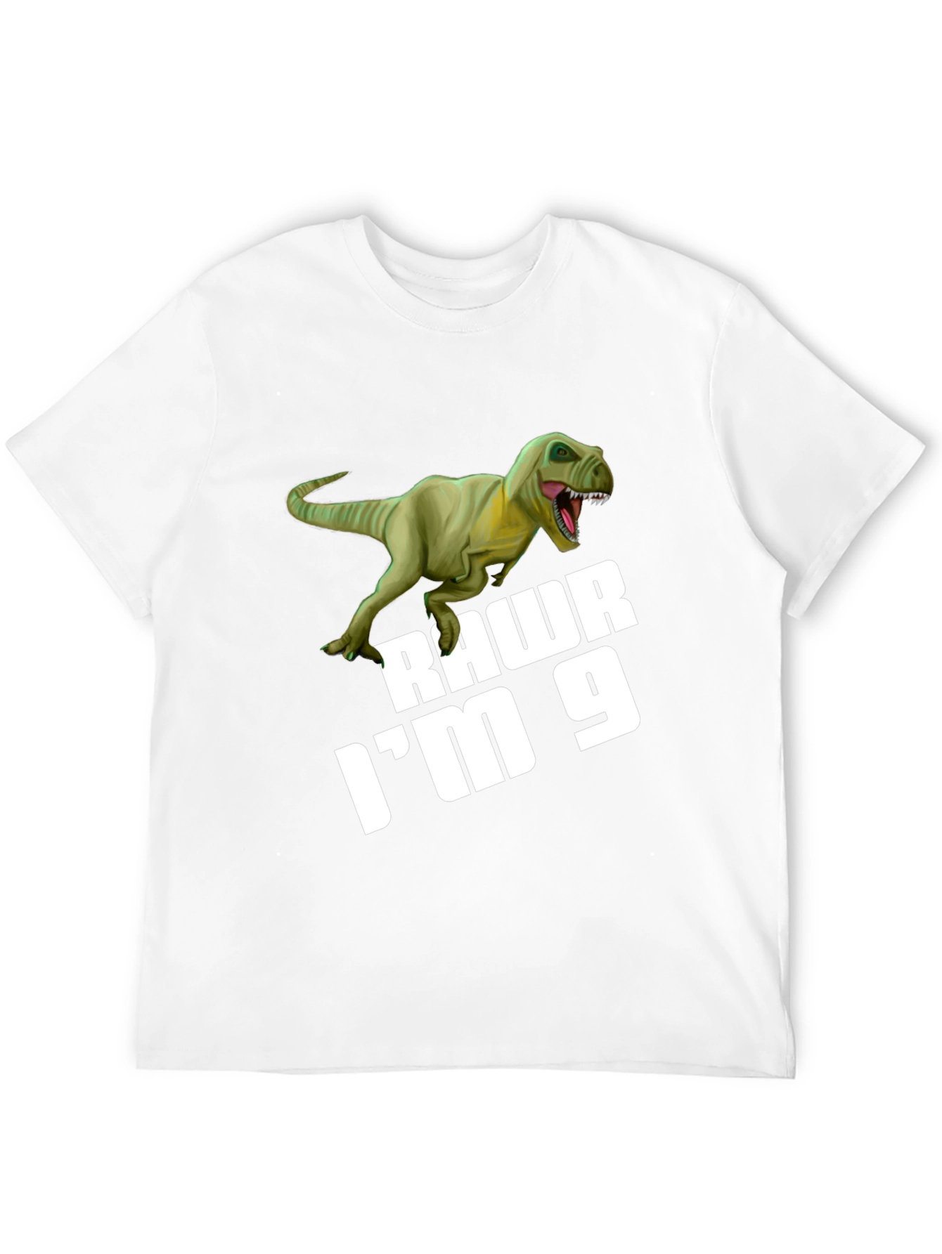 Rawr Im 9 T-Rex Birthday T-Shirt
