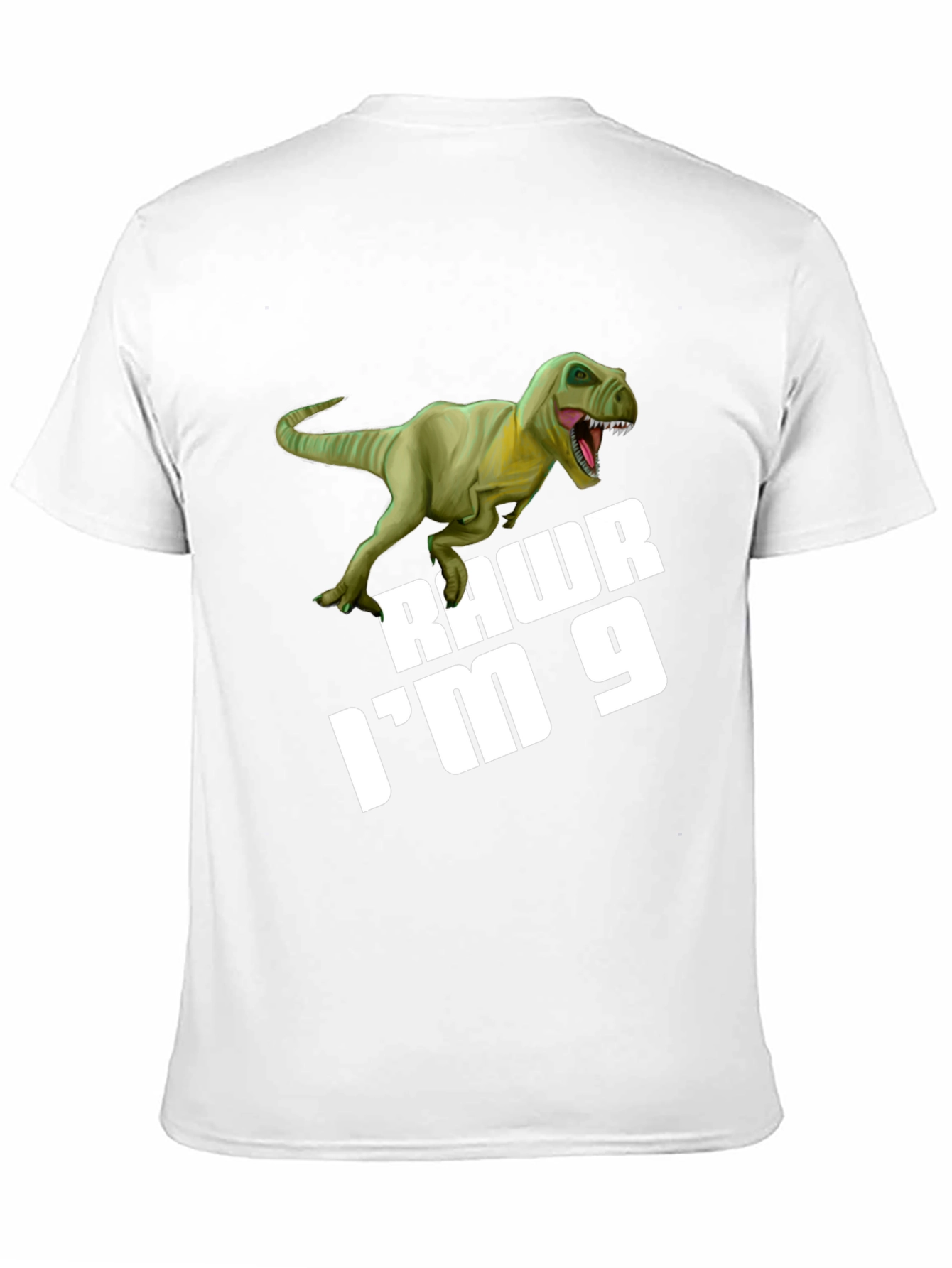 Rawr Im 9 T-Rex Birthday T-Shirt