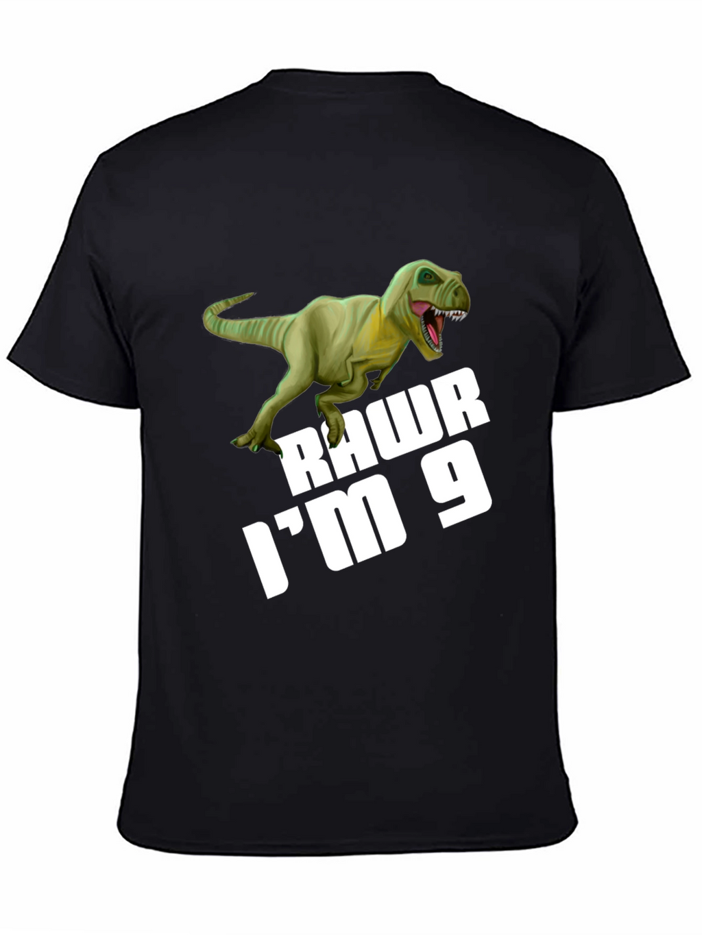 Rawr Im 9 T-Rex Birthday T-Shirt