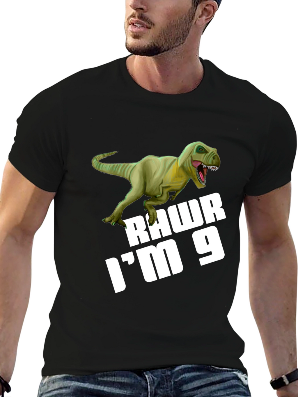 Rawr Im 9 T-Rex Birthday T-Shirt