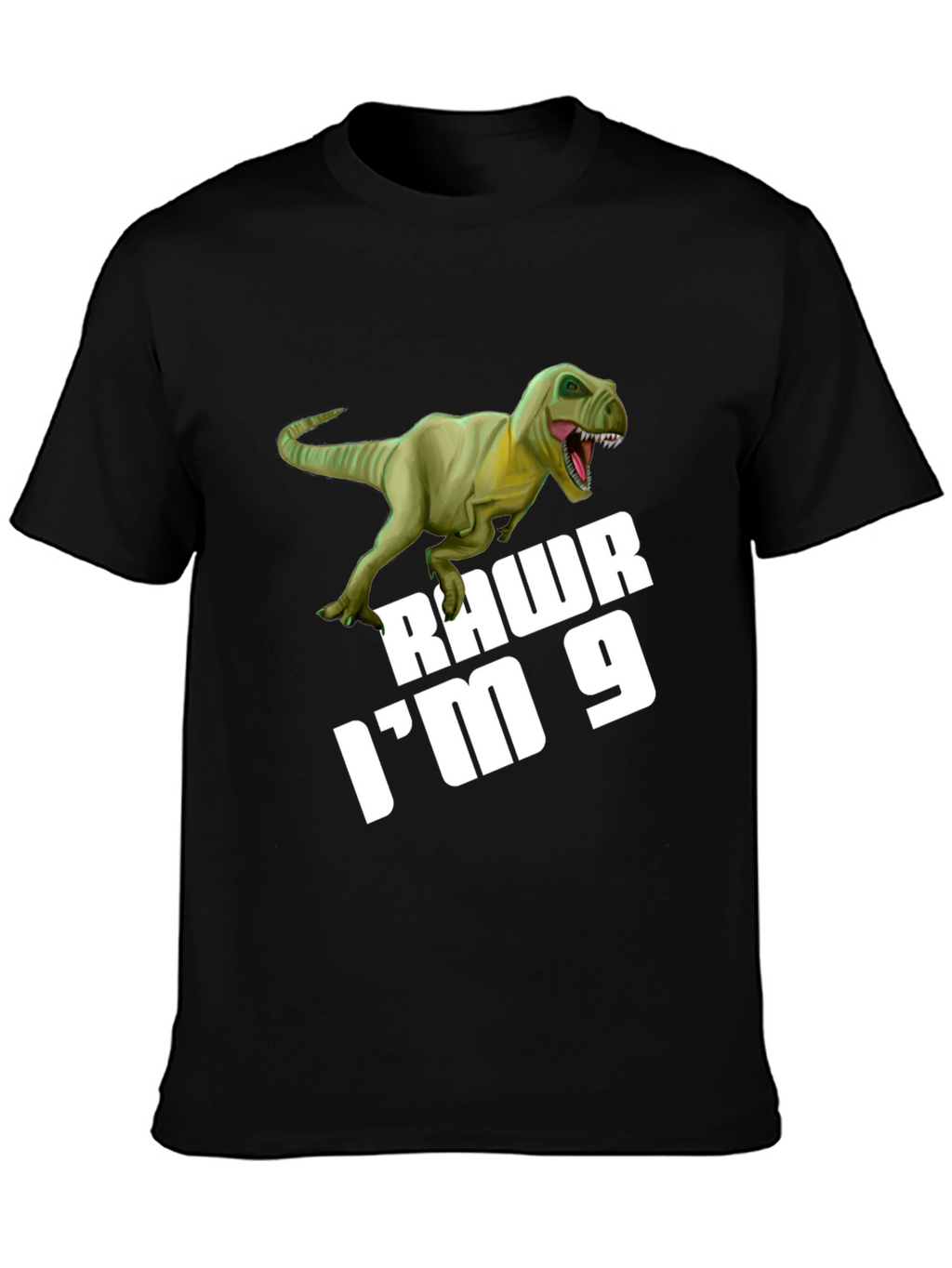 Rawr Im 9 T-Rex Birthday T-Shirt