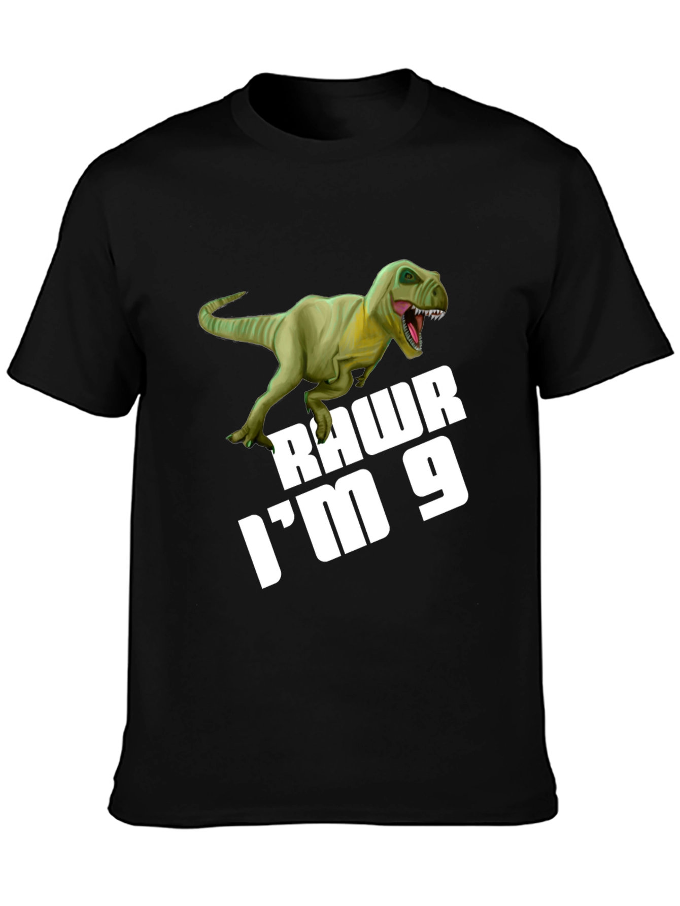 Rawr Im 9 T-Rex Birthday T-Shirt