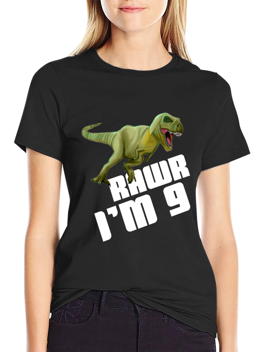 Rawr Im 9 T-Rex Birthday T-Shirt