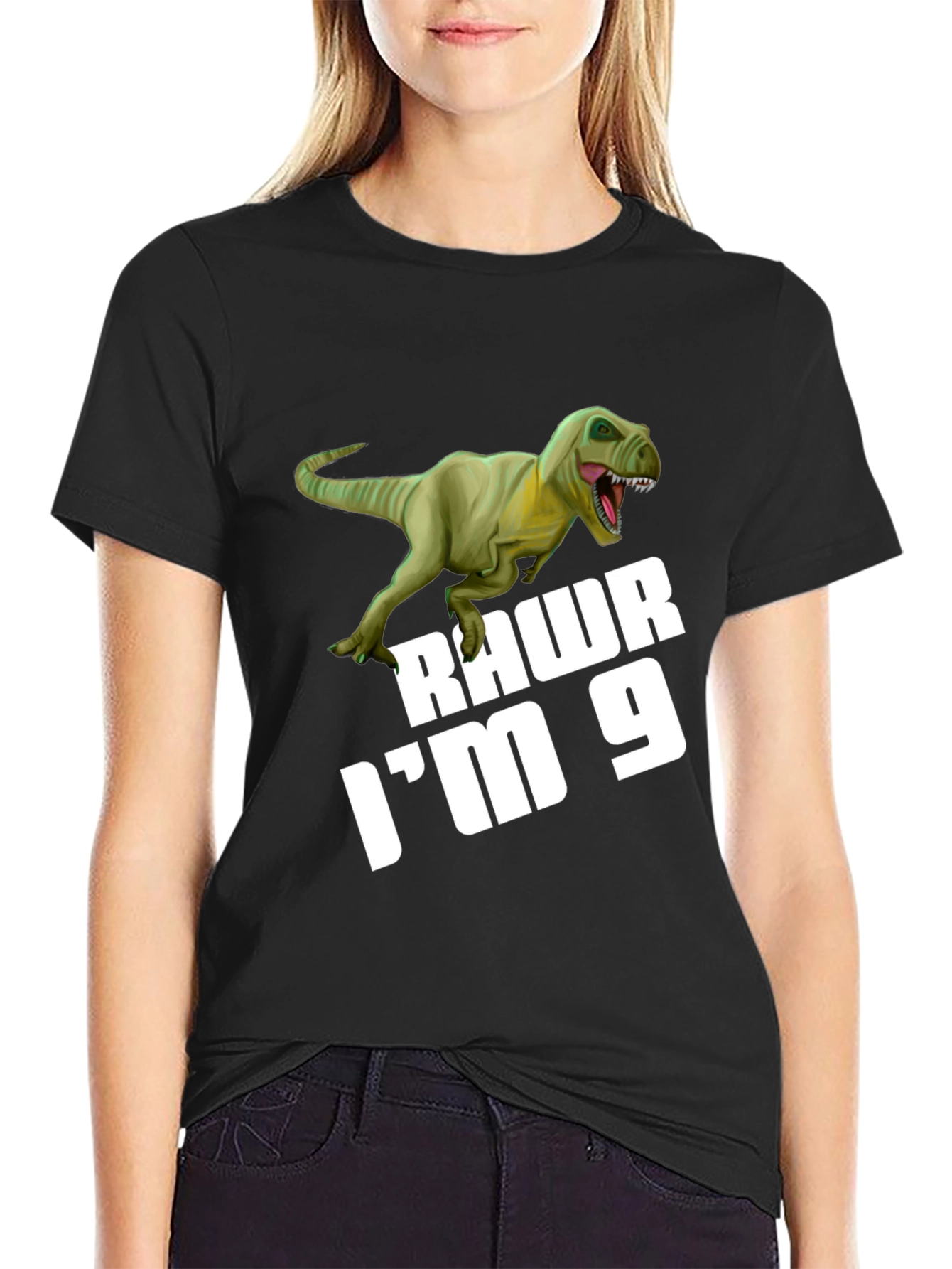Rawr Im 9 T-Rex Birthday T-Shirt