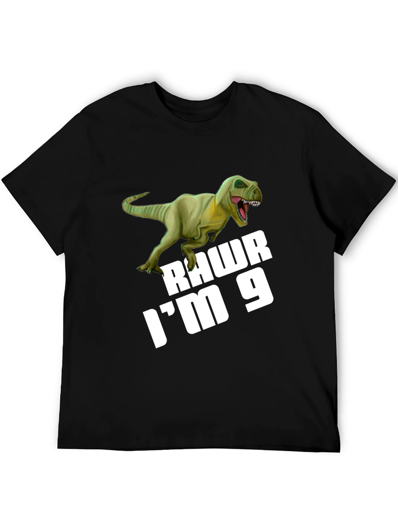 Rawr Im 9 T-Rex Birthday T-Shirt