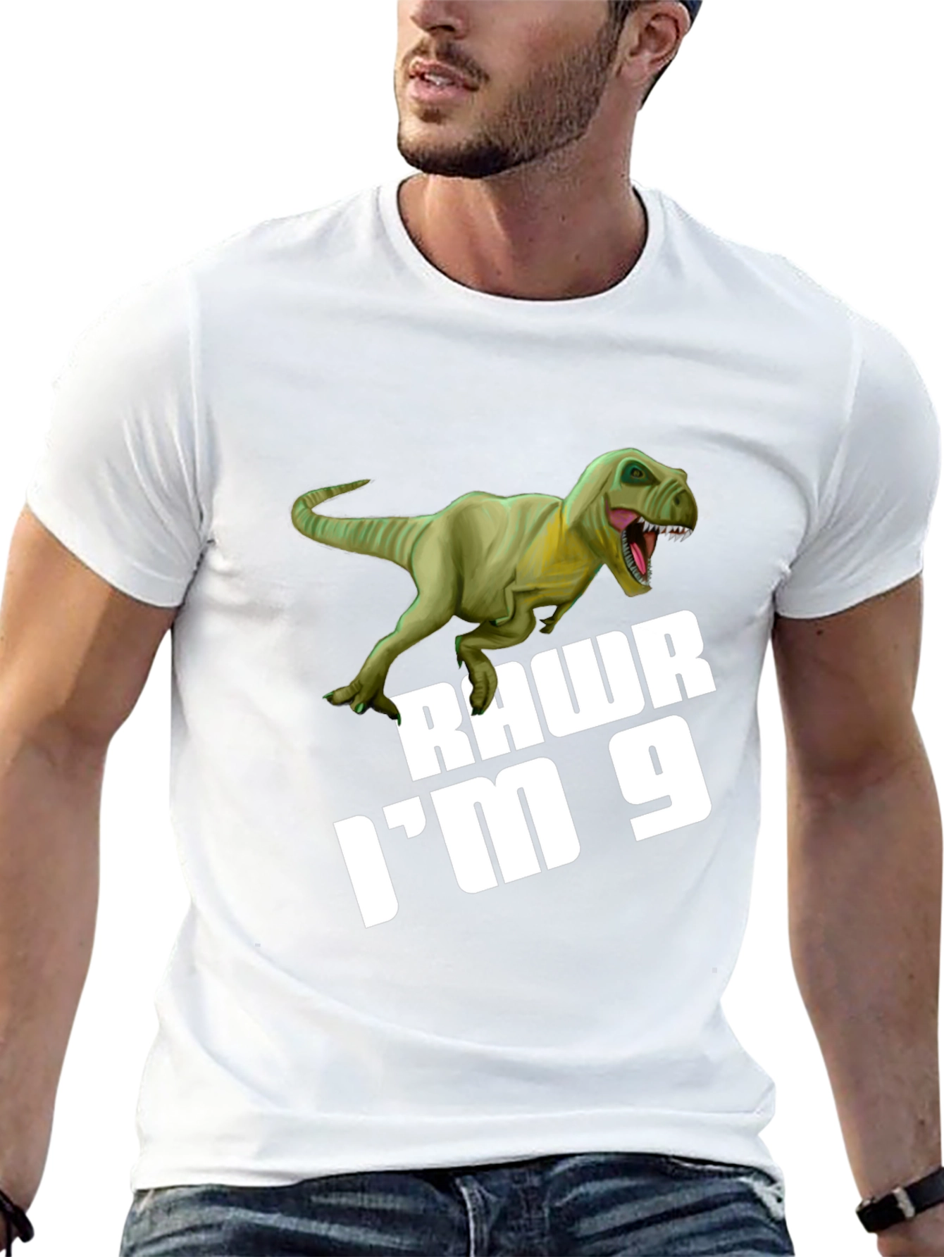 Rawr Im 9 T-Rex Birthday T-Shirt