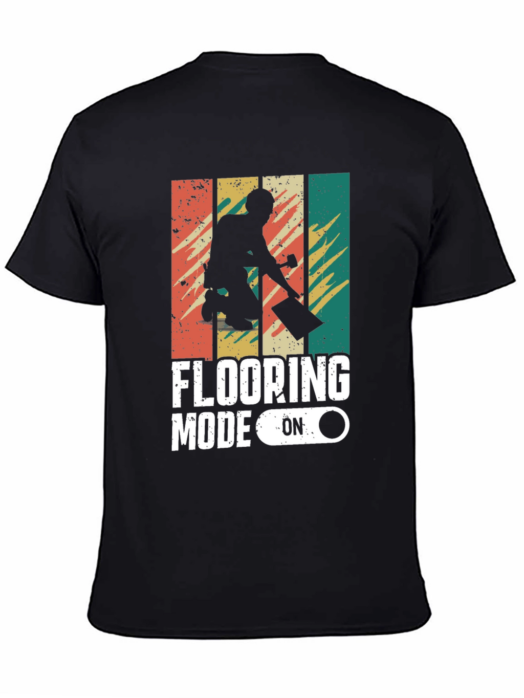 Flooring Mode On Retro Graphic Tee