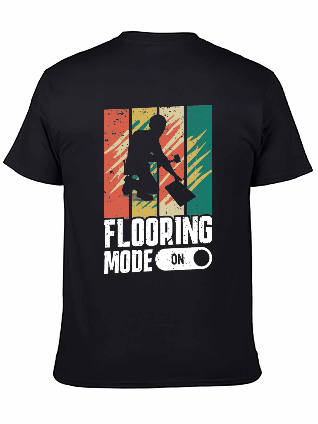 Flooring Mode On Retro Graphic Tee