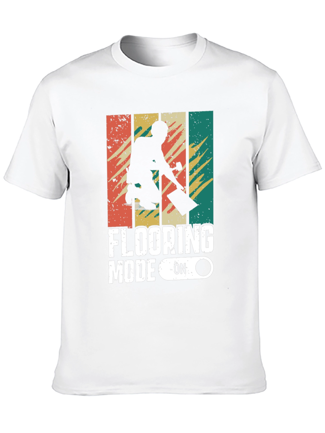 Flooring Mode On Retro Graphic Tee