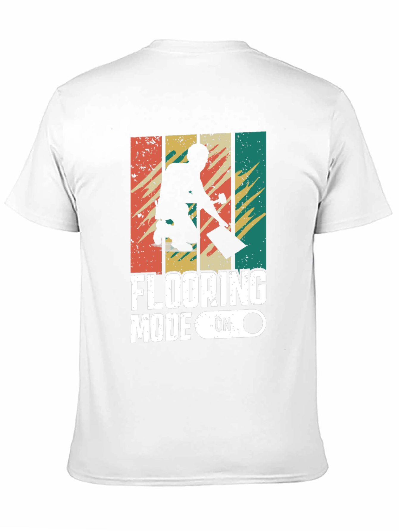 Flooring Mode On Retro Graphic Tee