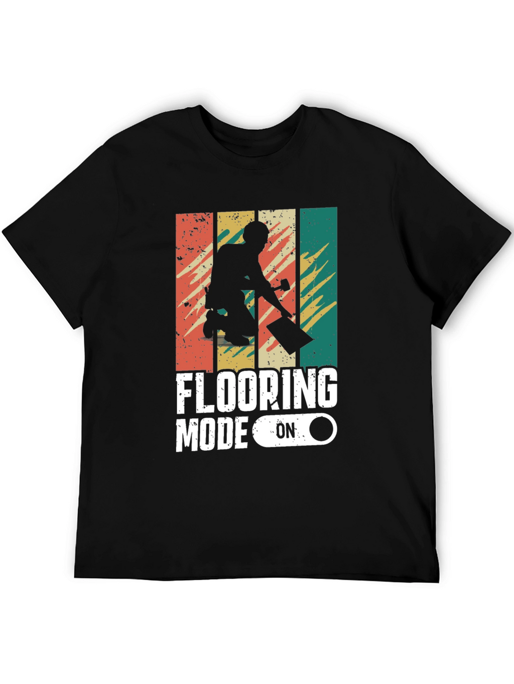 Flooring Mode On Retro Graphic Tee