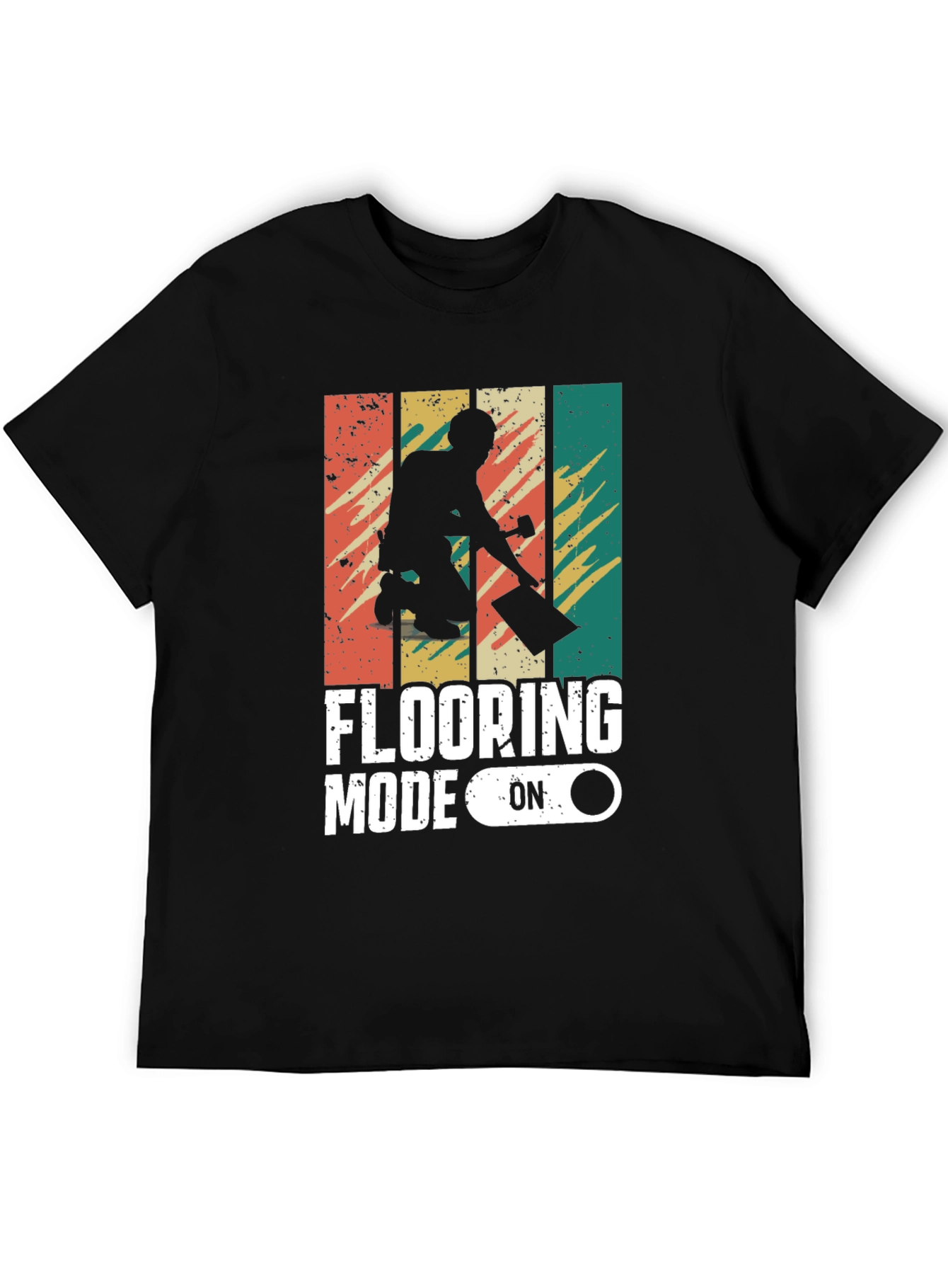 Flooring Mode On Retro Graphic Tee