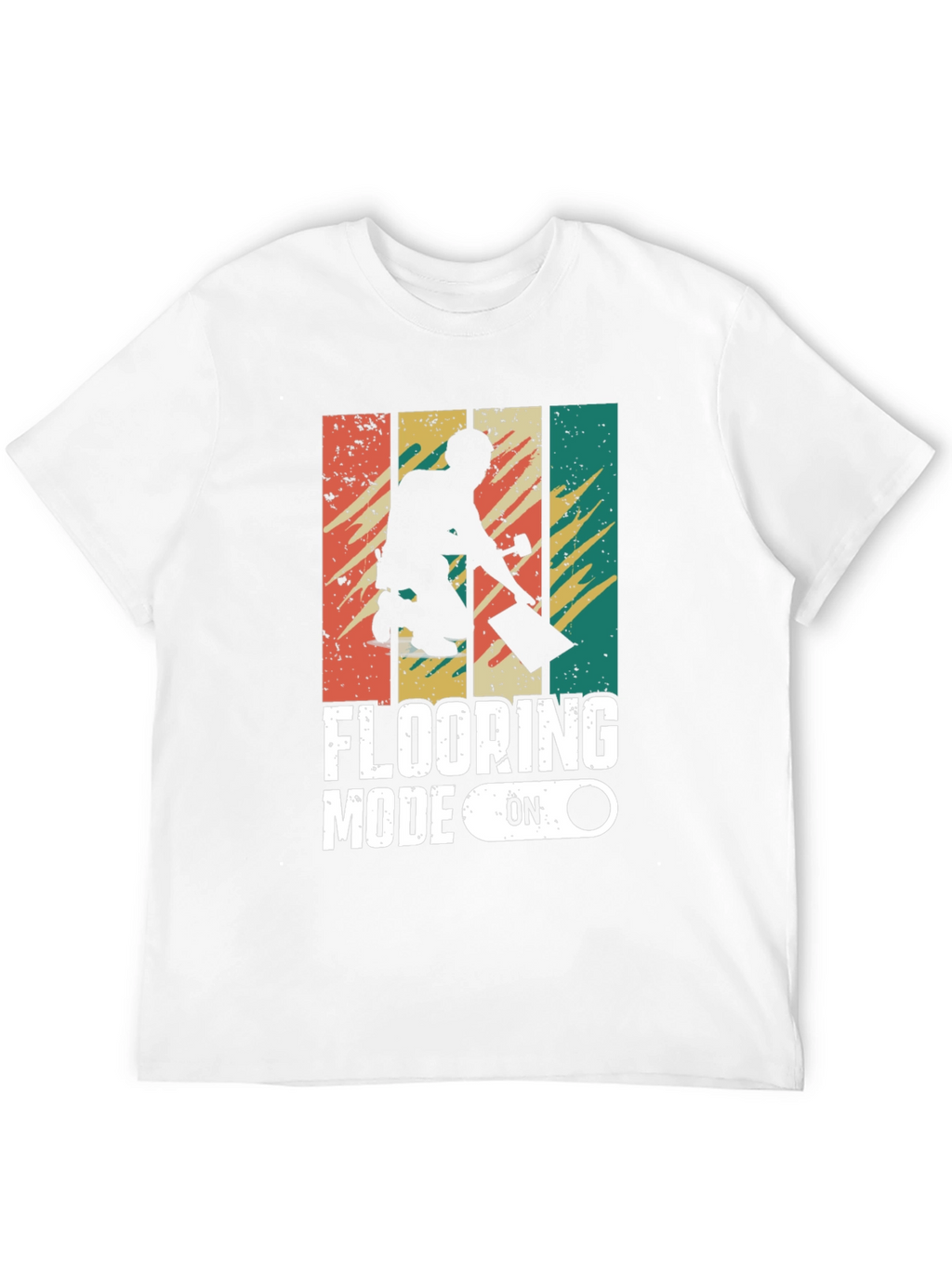 Flooring Mode On Retro Graphic Tee