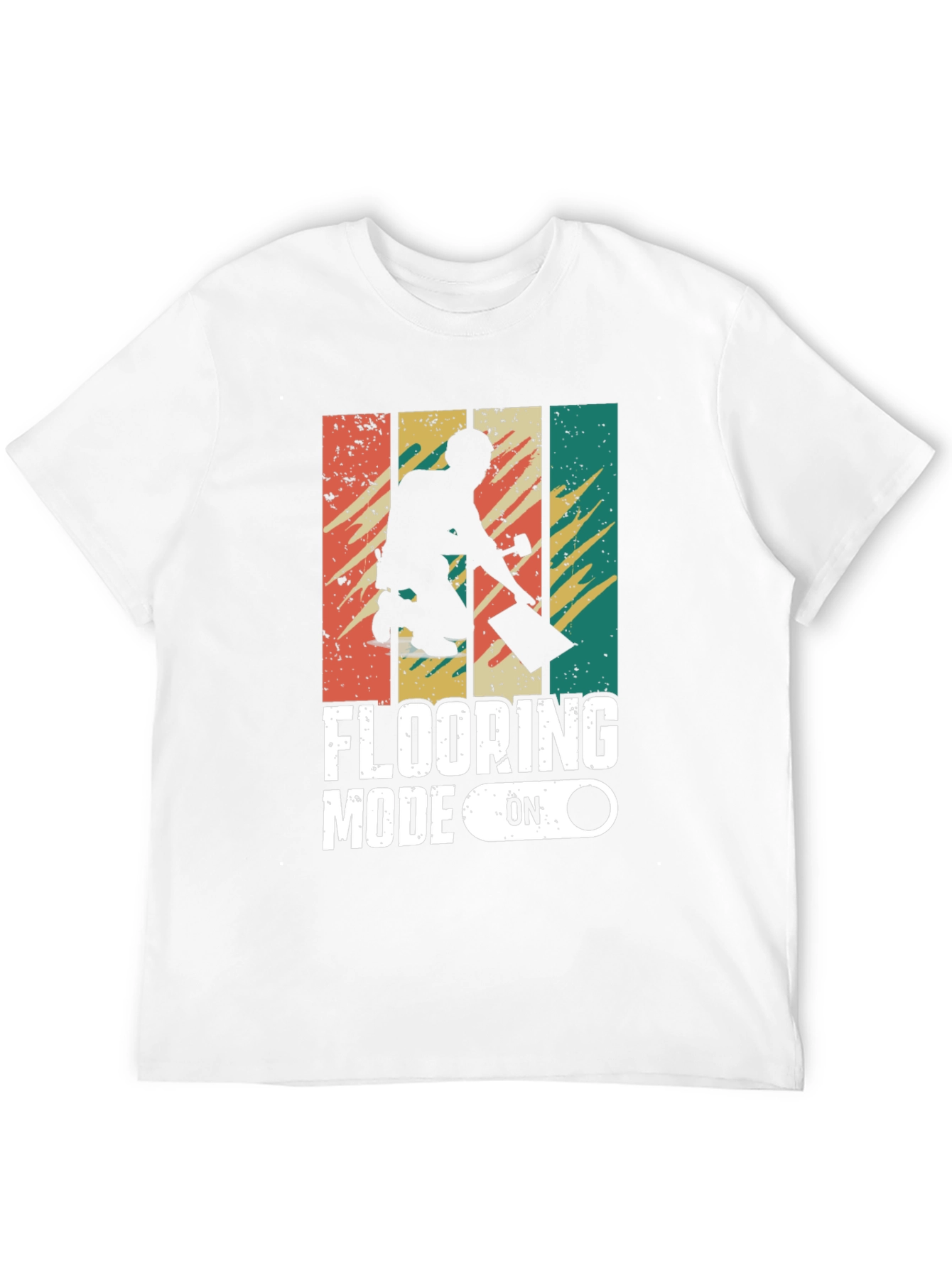 Flooring Mode On Retro Graphic Tee
