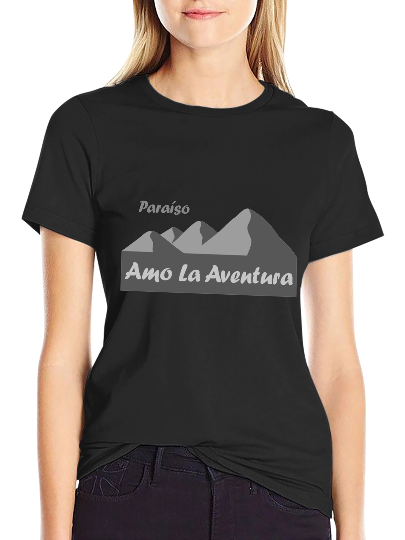 Adventure Awaits Graphic Tee - Mountain Design