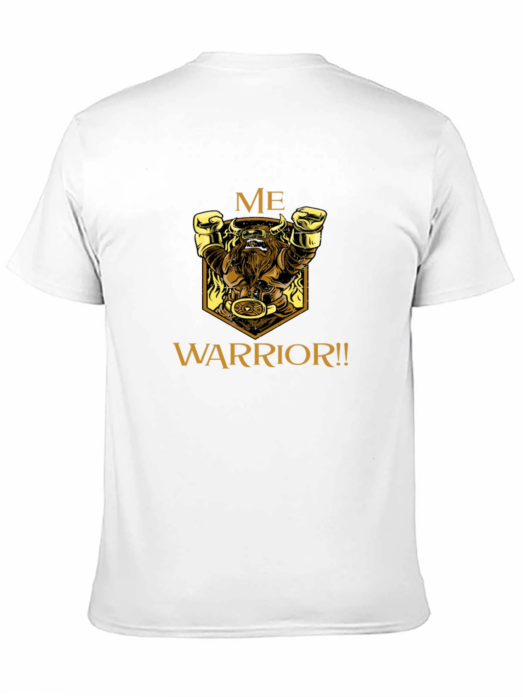 Me Warrior Graphic Black T-Shirt