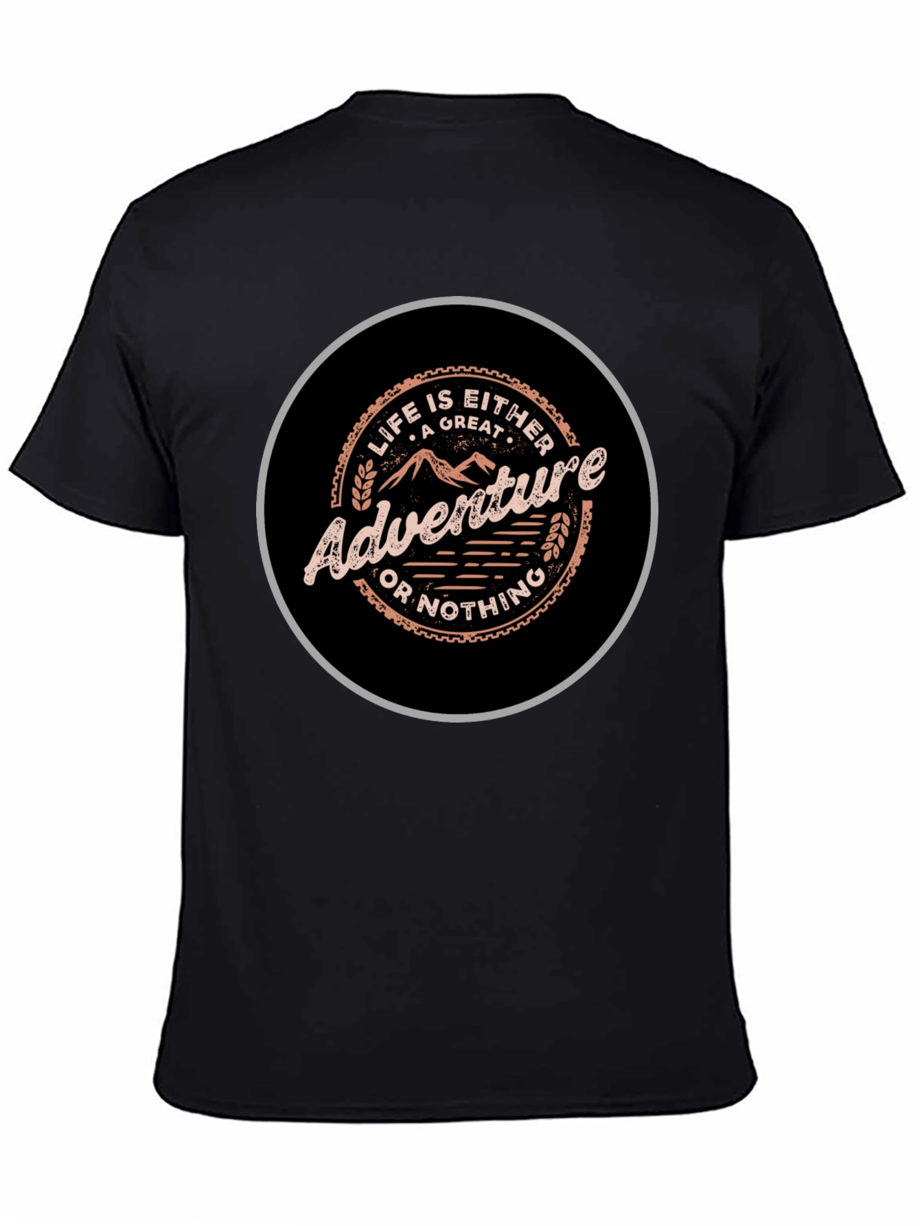 Adventure Awaits T-Shirt - Life is Either a Great Adventure
