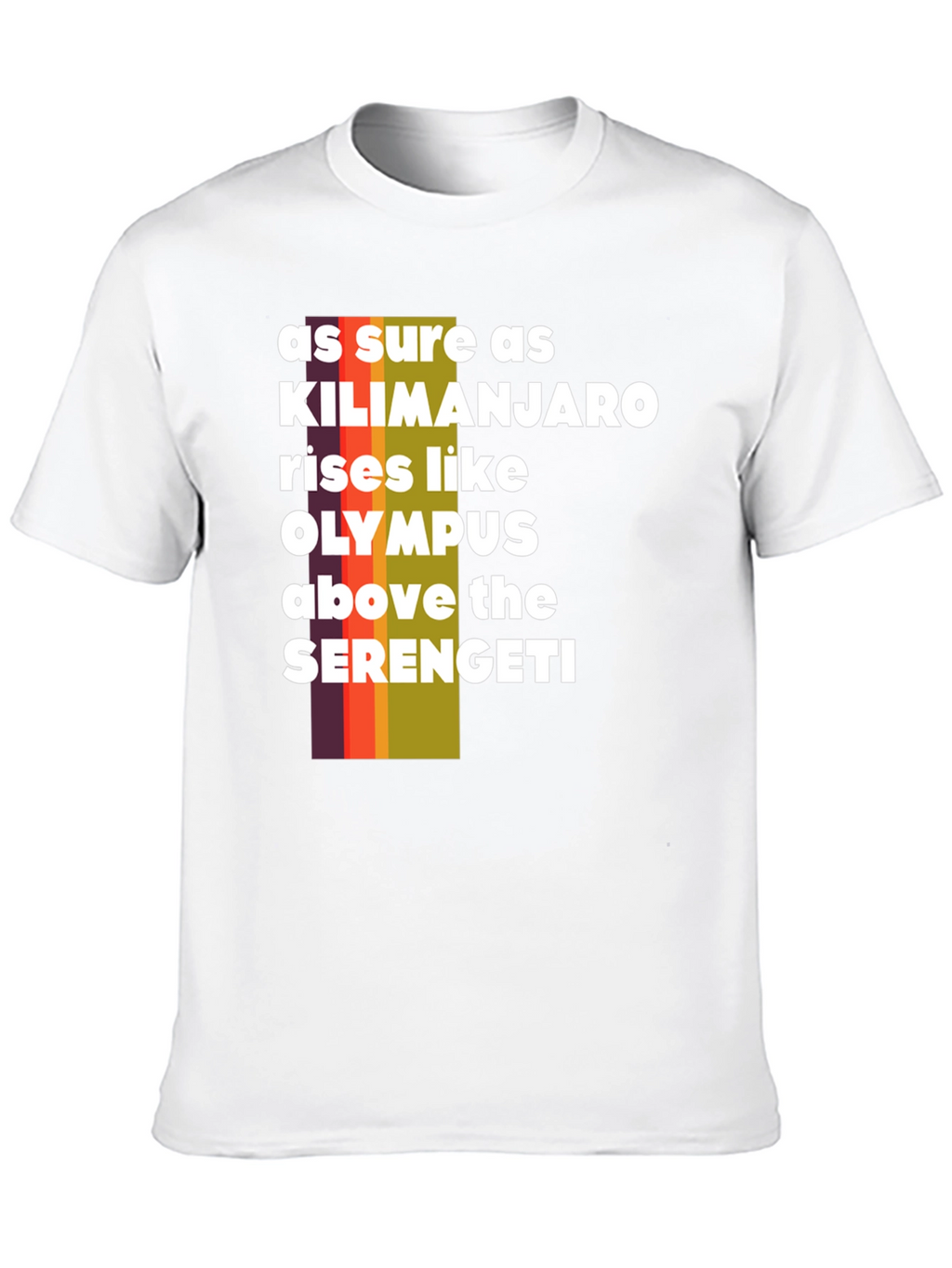Kilimanjaro Serengeti T-Shirt