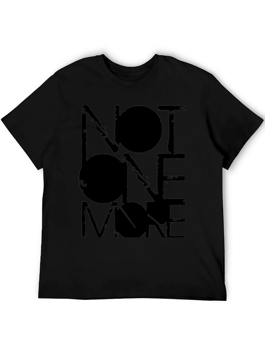 Not One More Graphic Tee - Black