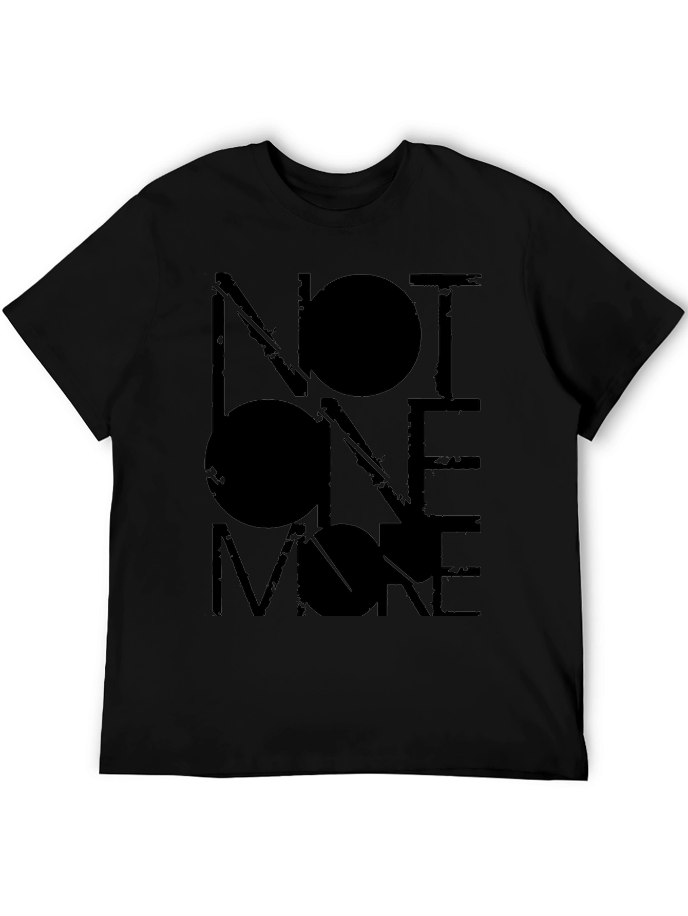 Not One More Graphic Tee - Black