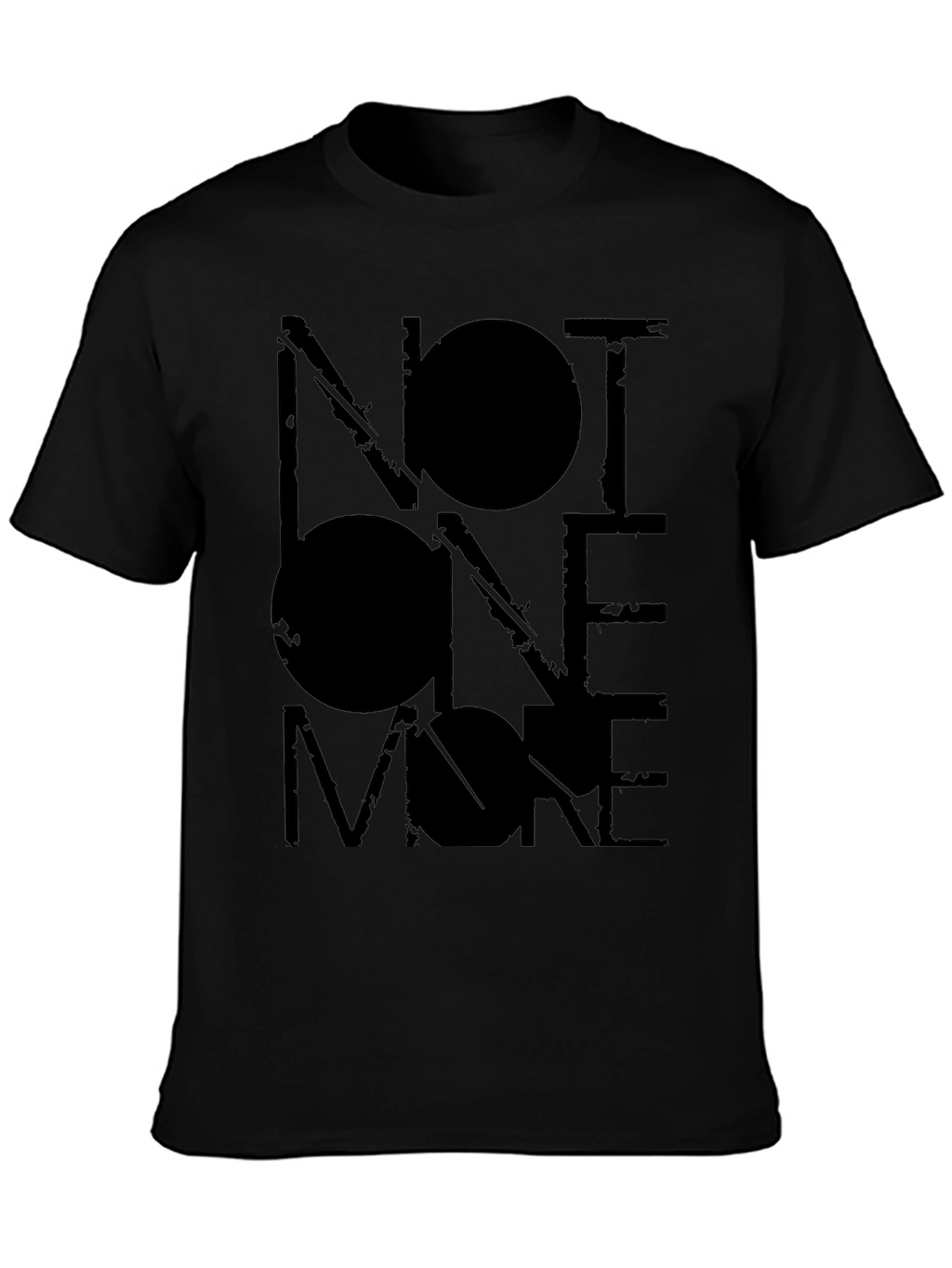 Not One More Graphic Tee - Black
