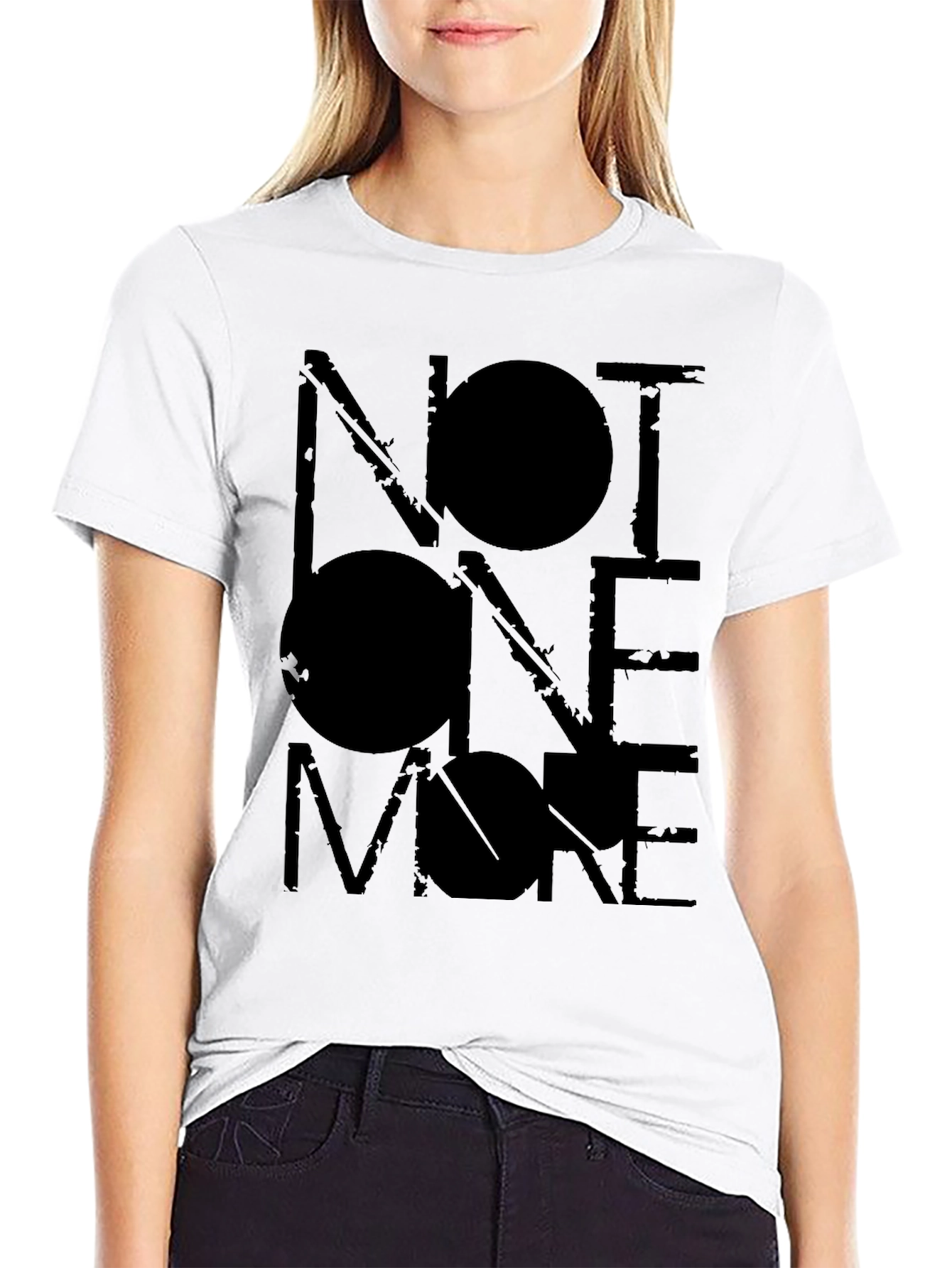 Not One More Graphic Tee - Black