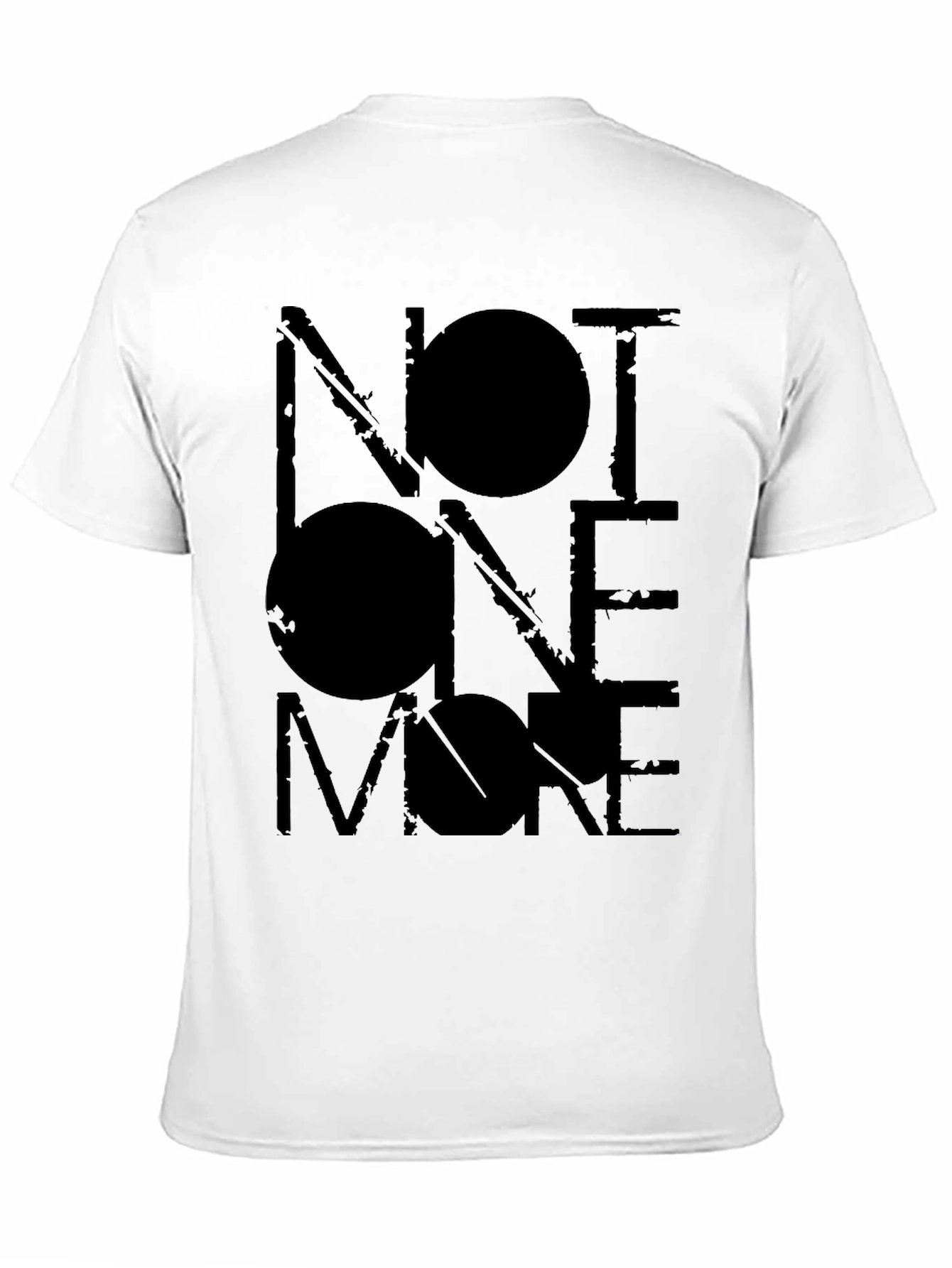 Not One More Graphic Tee - Black