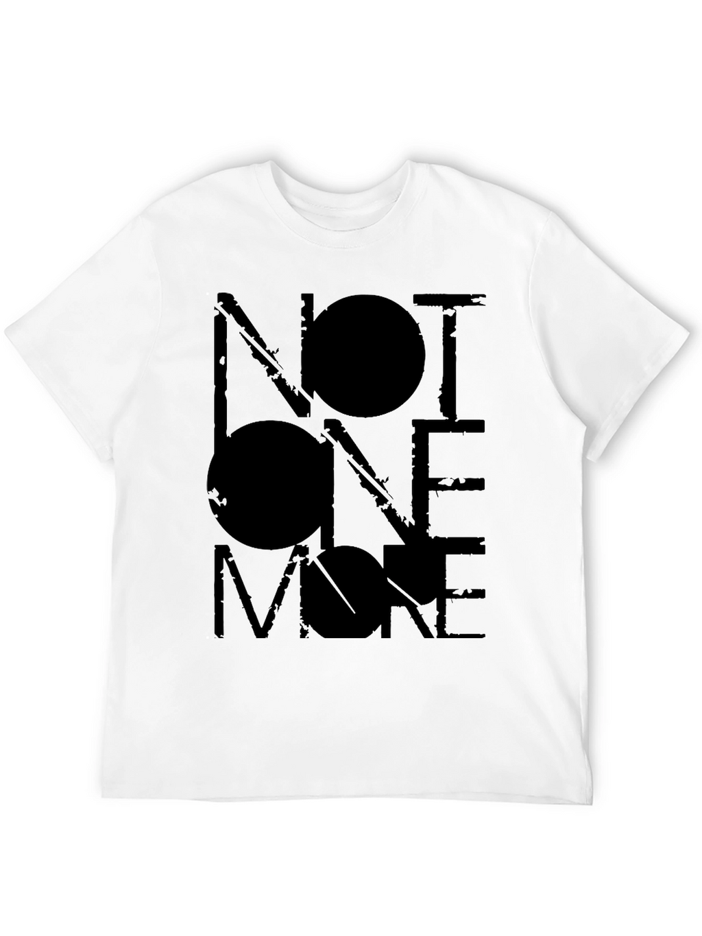 Not One More Graphic Tee - Black