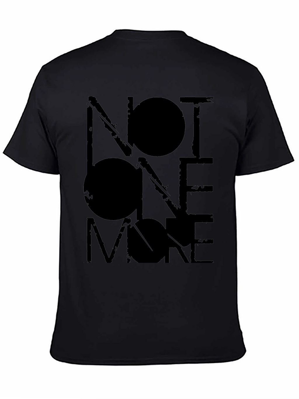 Not One More Graphic Tee - Black