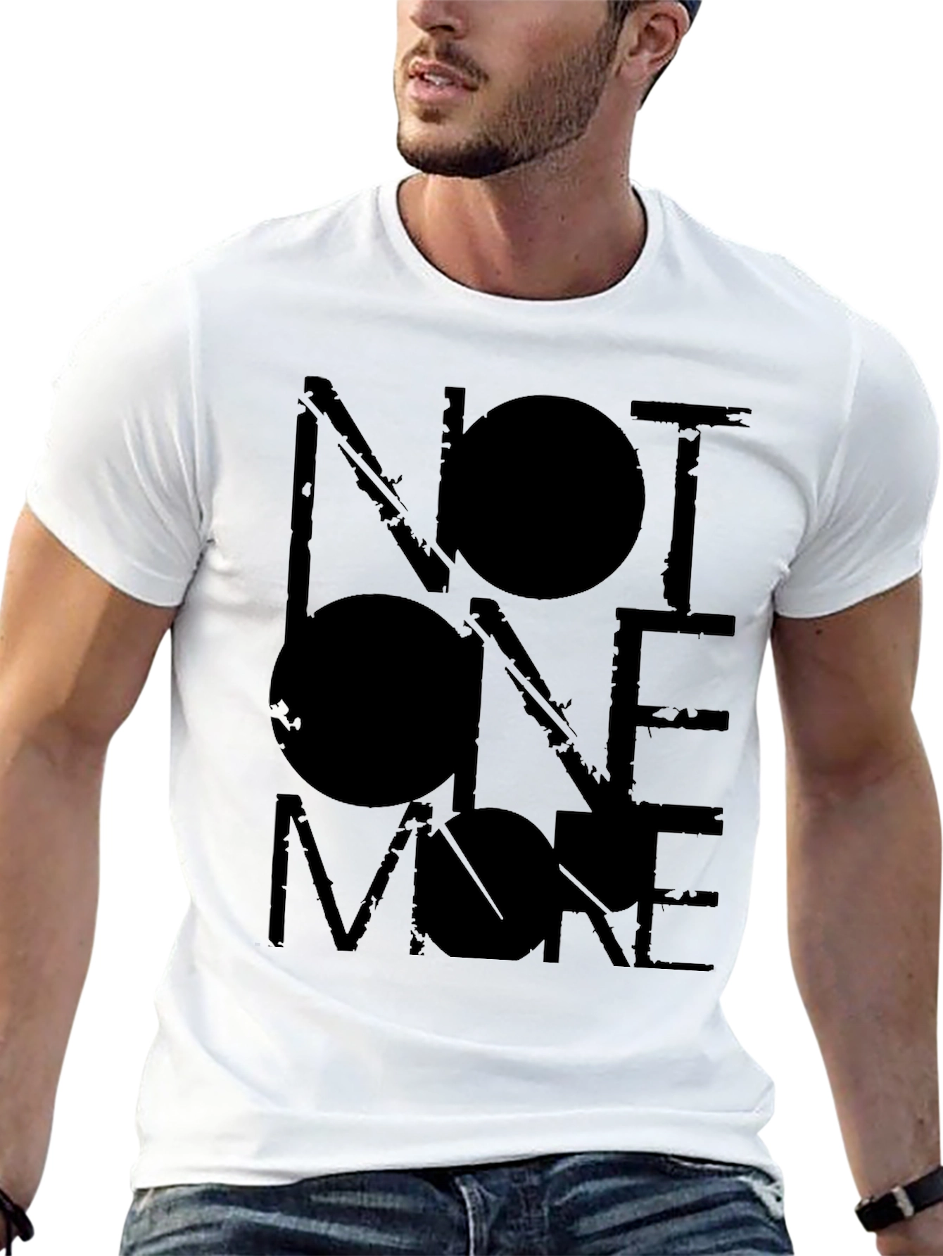 Not One More Graphic Tee - Black