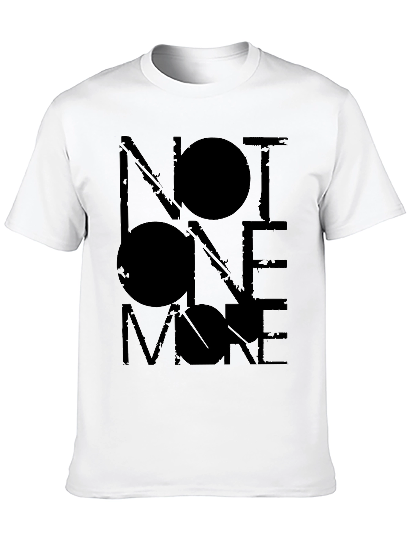 Not One More Graphic Tee - Black