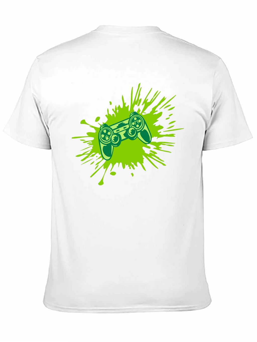 Gaming Controller Splash Tee - Black