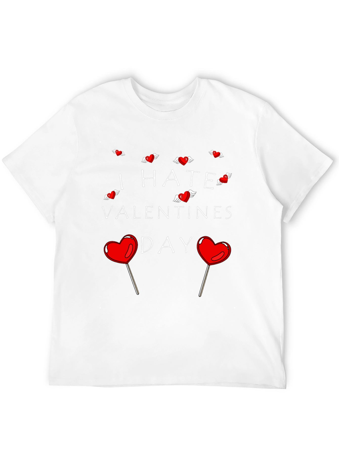 I Hate Valentines Day Graphic Tee