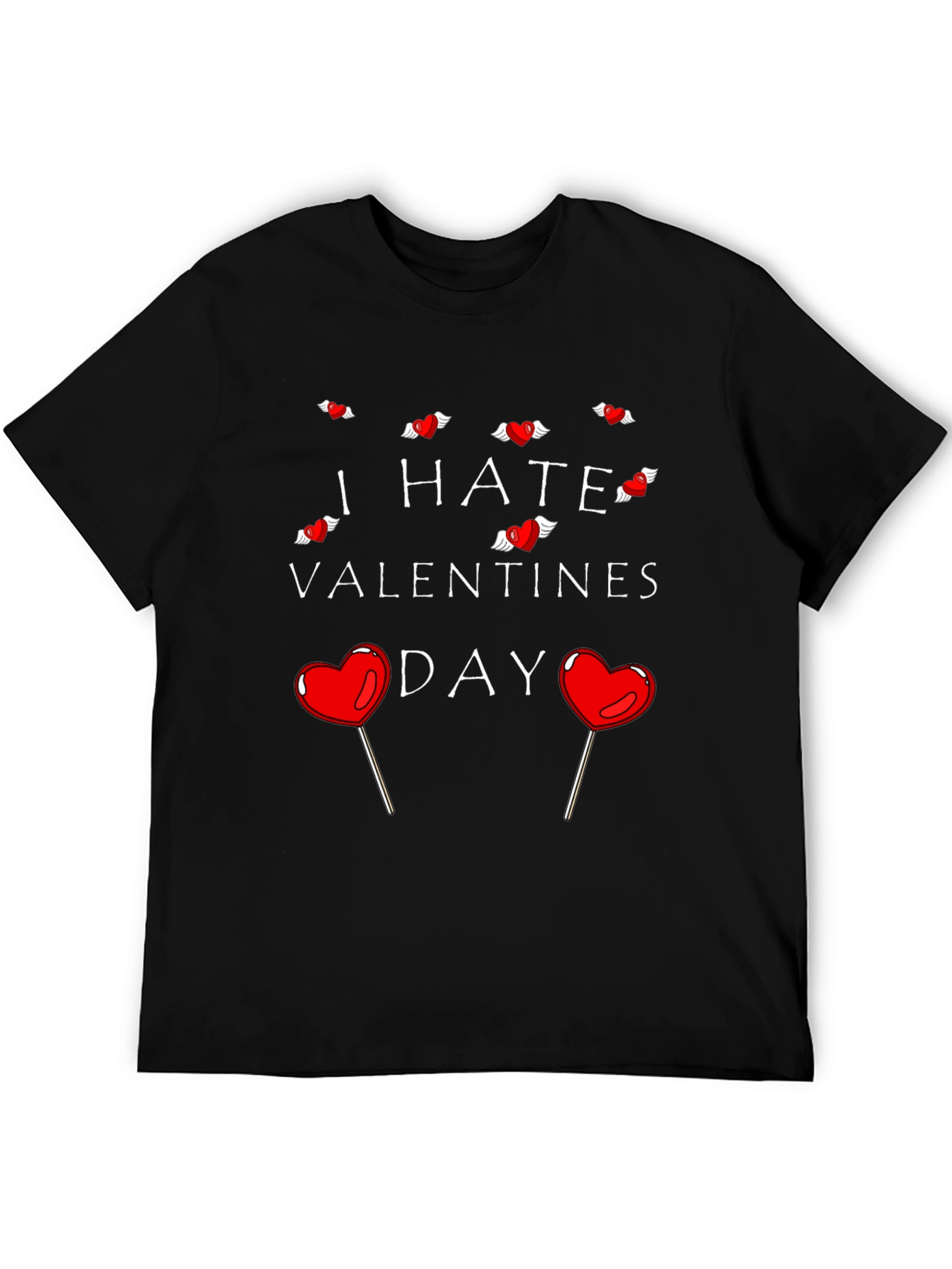I Hate Valentines Day Graphic Tee